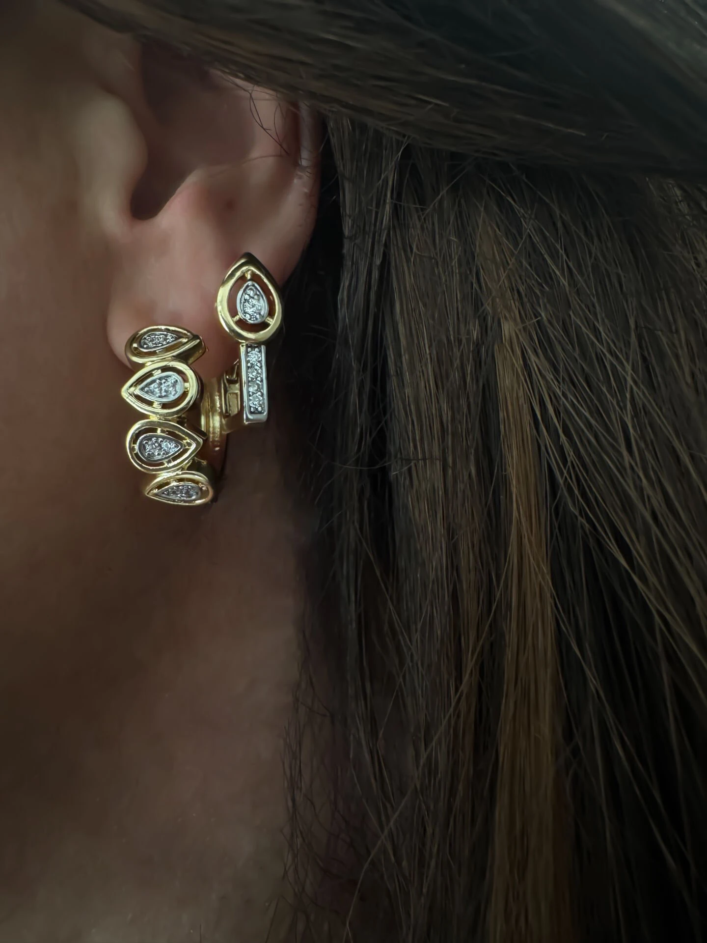 Tasarım Damla Küpe