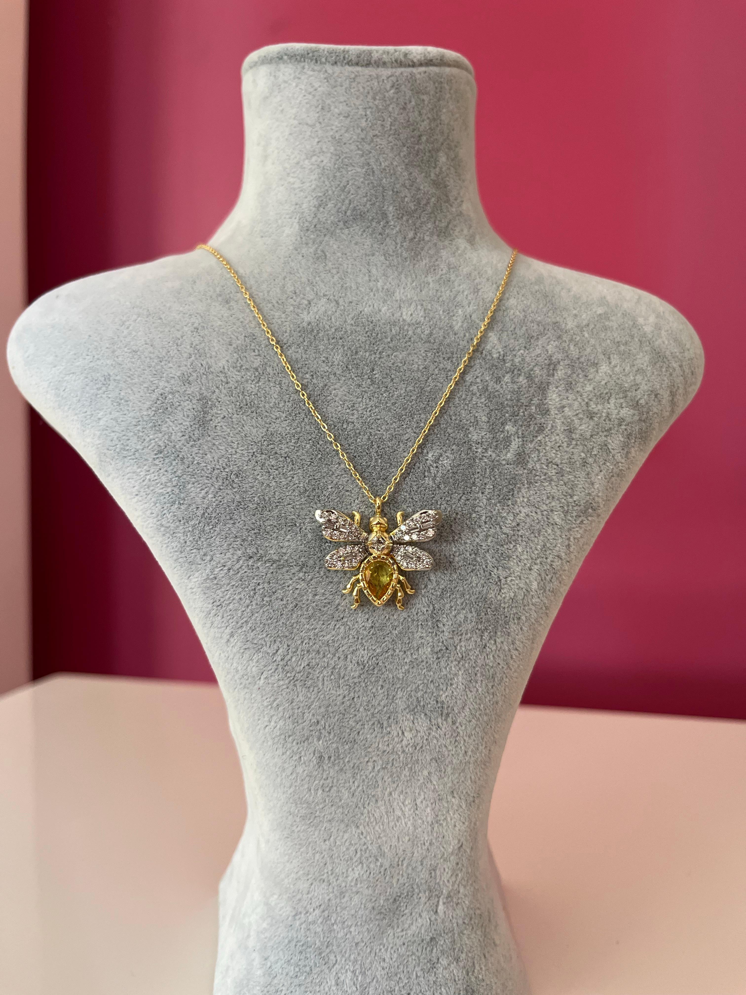 Queen Bee- Marka Arı Kolye