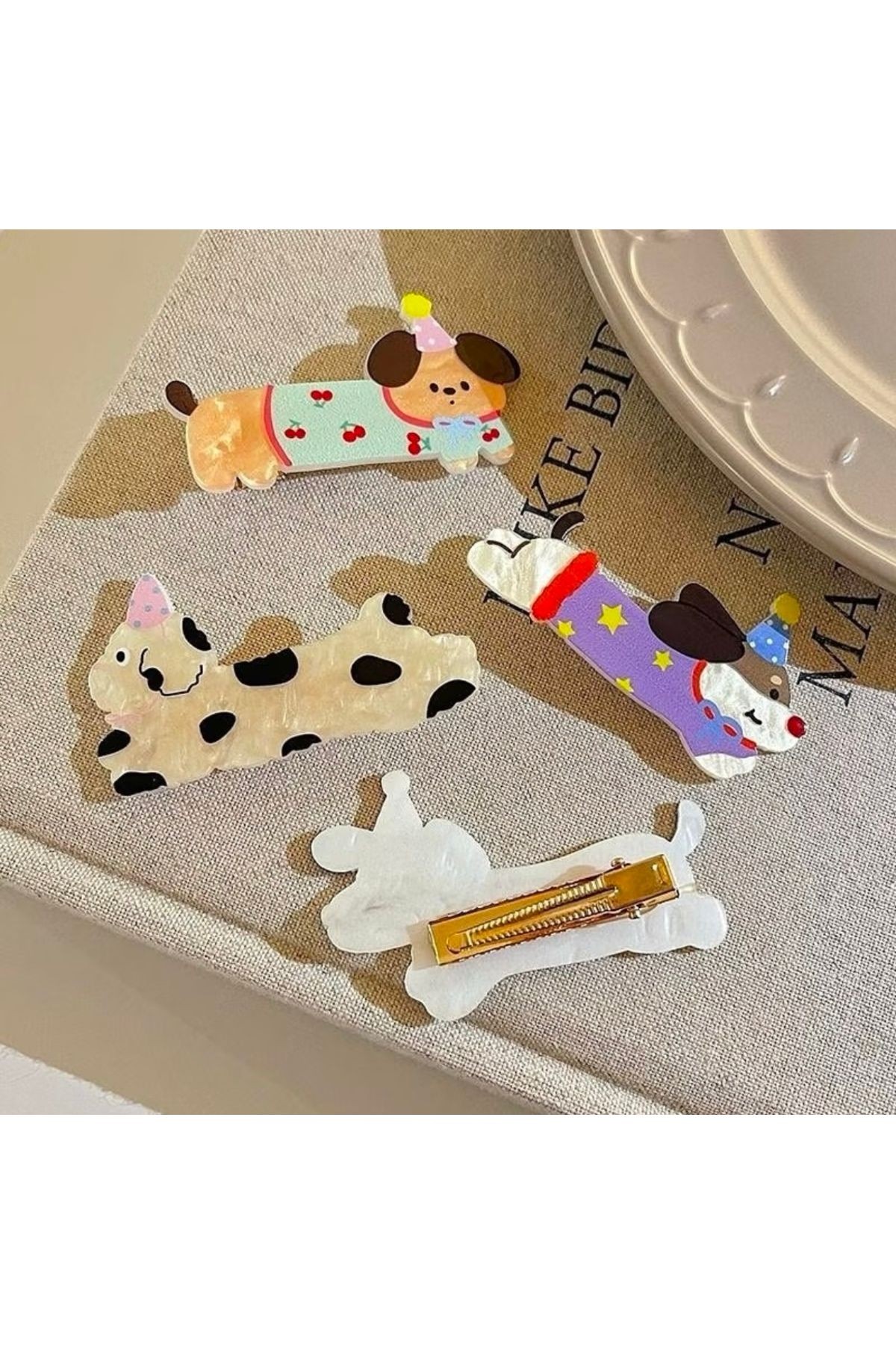İkili Kedi ve Köpek Toka