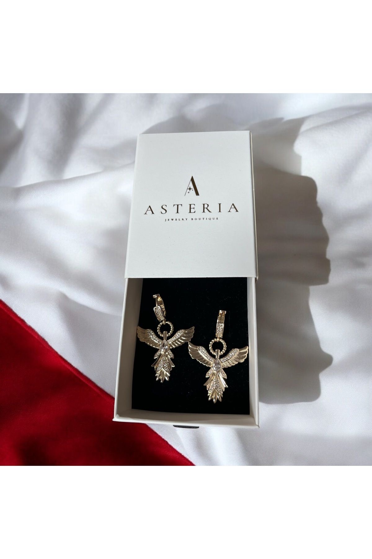 Anka Kuşu Küpe