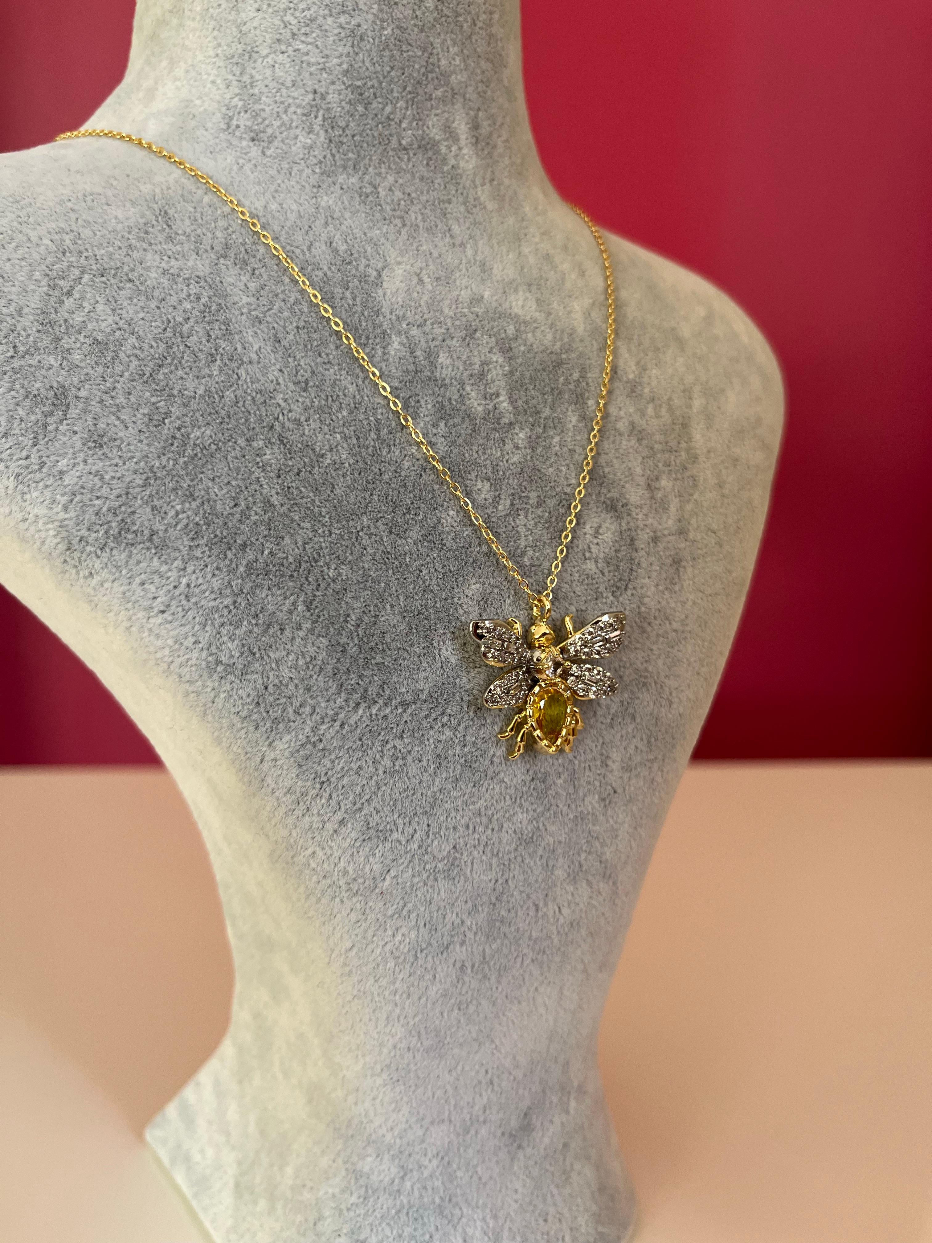 Queen Bee- Marka Arı Kolye
