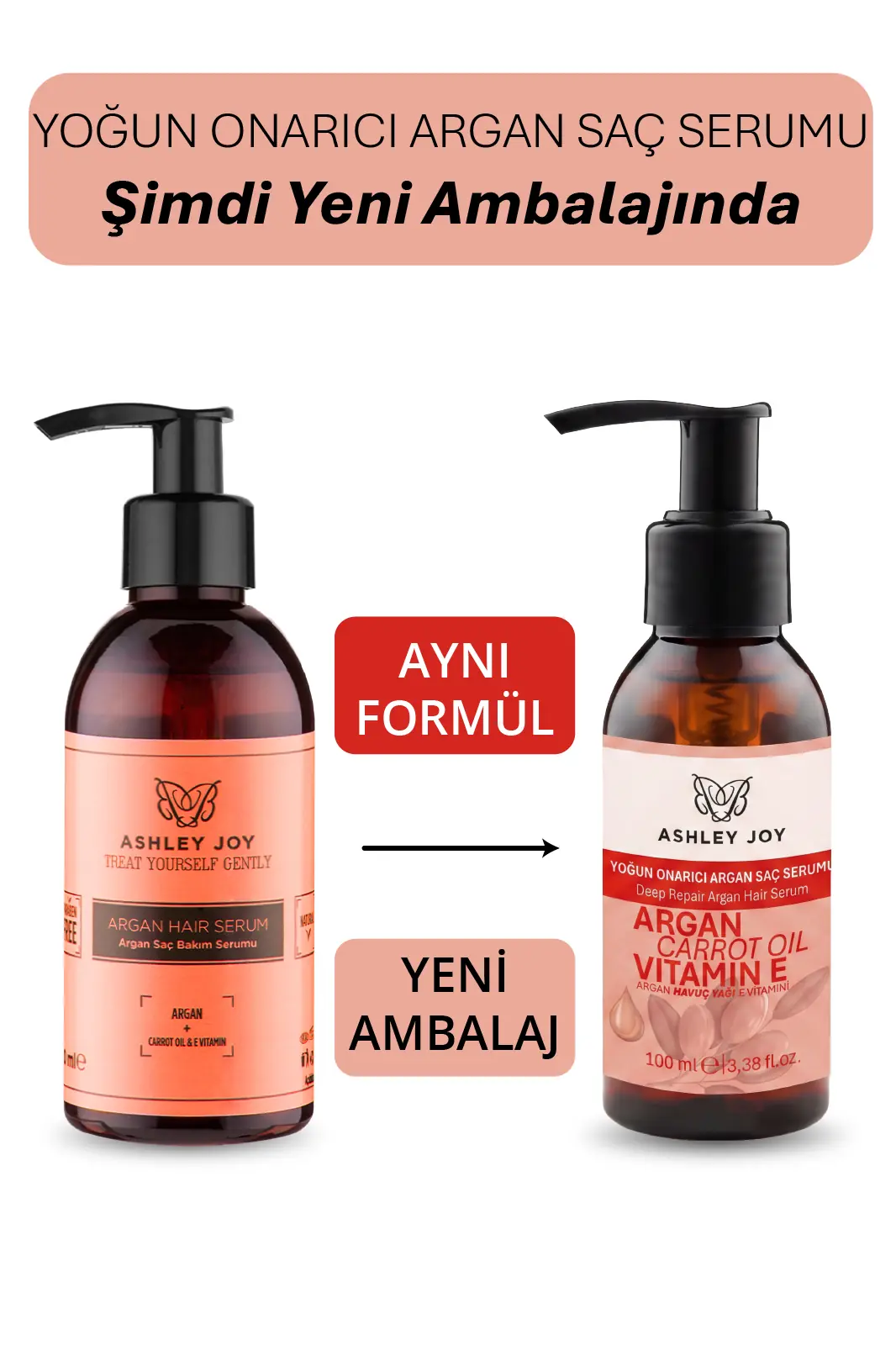 Ashley Joy Argan Hair Serum 100 ML