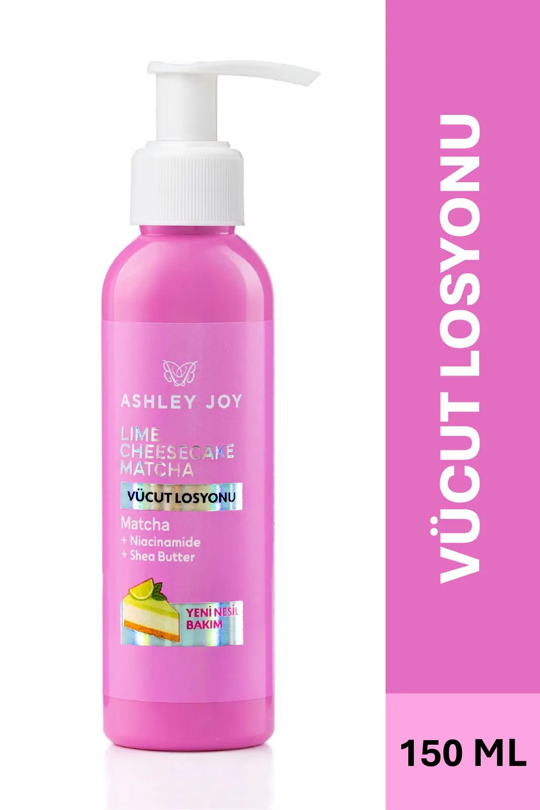 Ashley Joy Lime Cheesecake Matcha Vücut Losyonu 150 ML