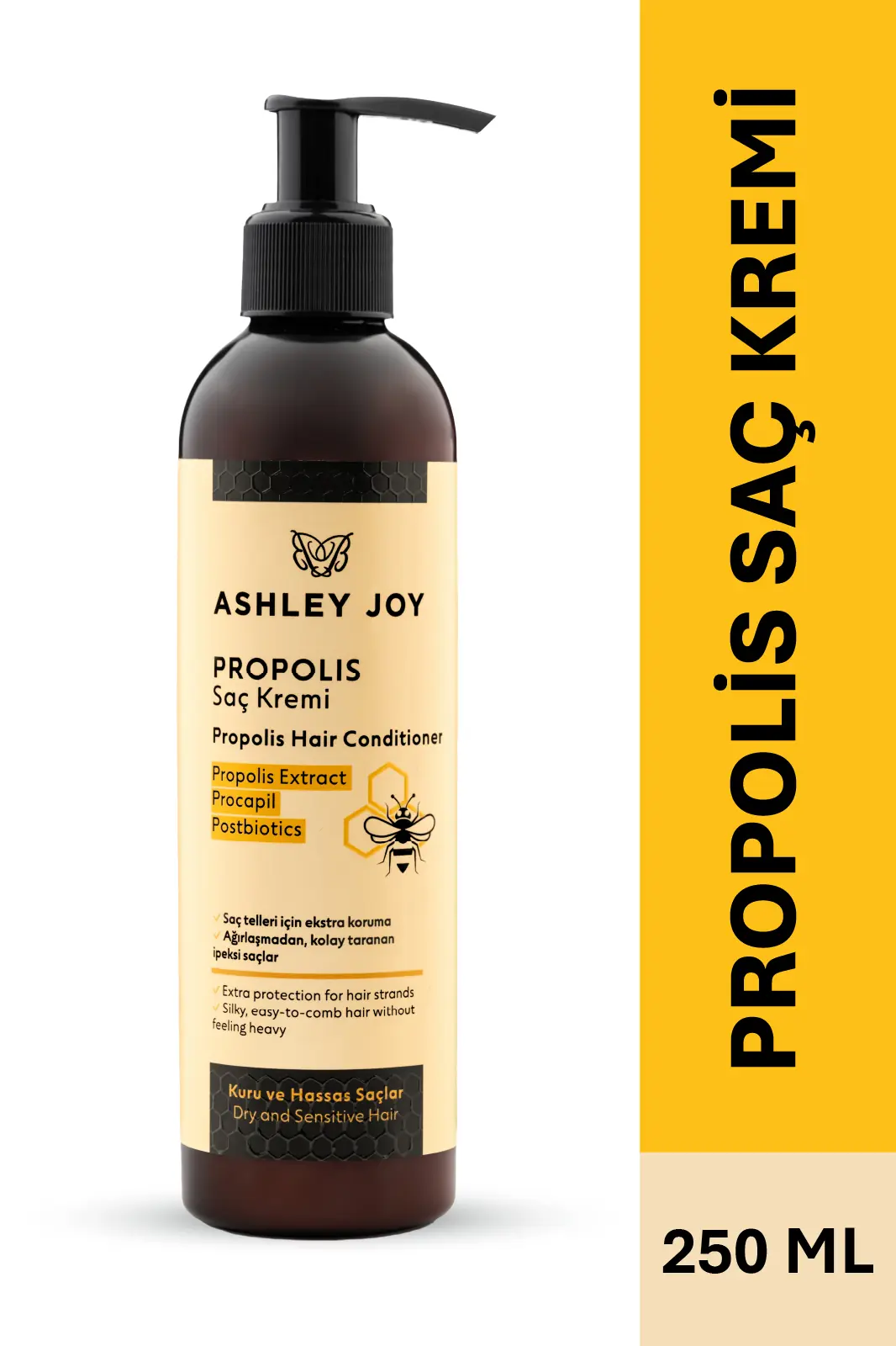 Kuru ve Hassas Saçlar İçin Besleyici Onarıcı Propolis Saç Kremi