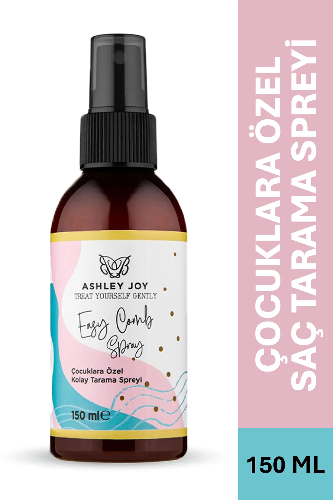 Çocuklar İçin Hacim Verici Saç Spreyi | Kolay Tarama, Nemlendirici, Parlaklık | 150 ml