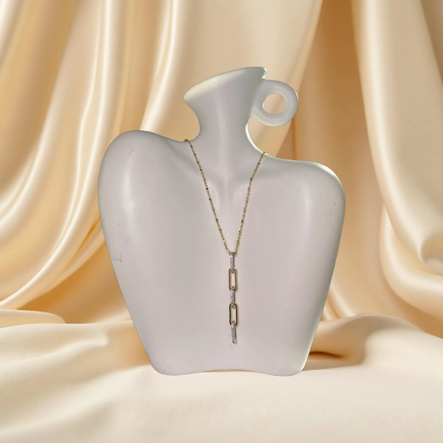 VIP 2 Renk Halkalı Kolye