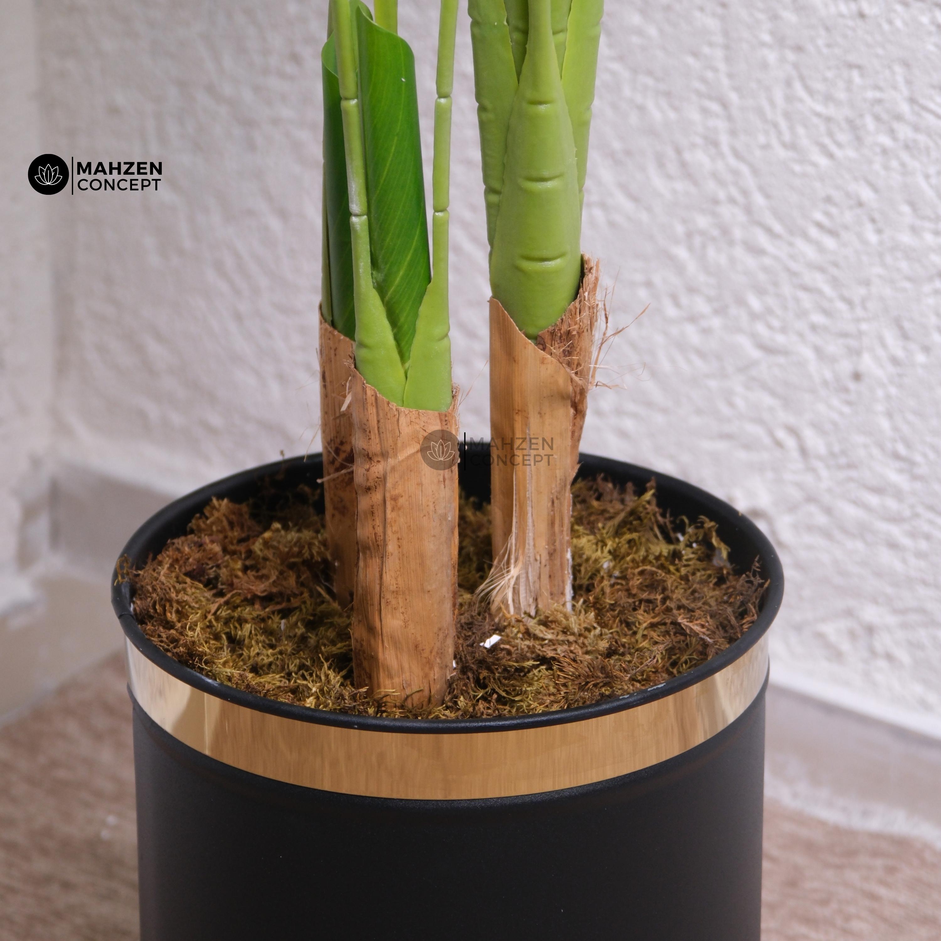 1.85-Meter Banana Tree Artificial Plant – Natural Look and Stylish Indoor Decor