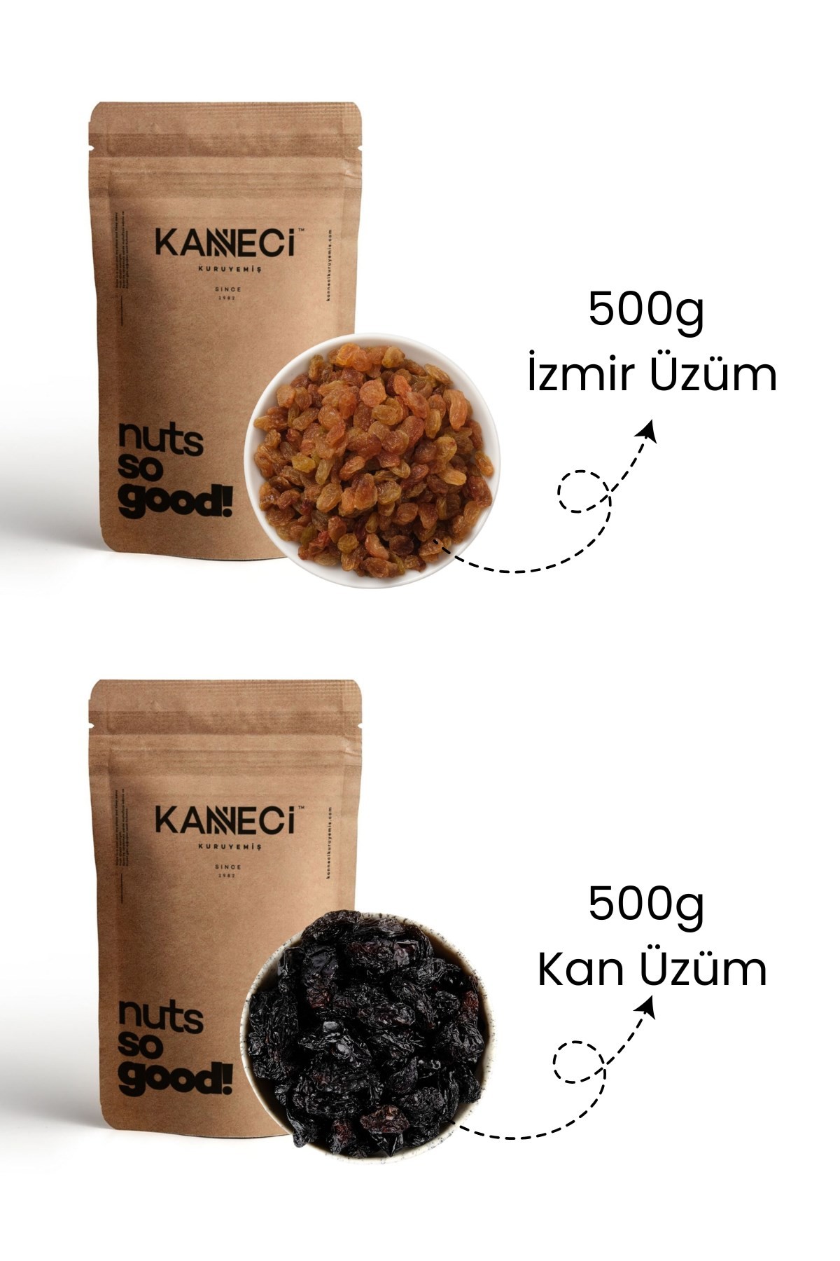 500g İzmir Üzüm+500g Kan Üzüm