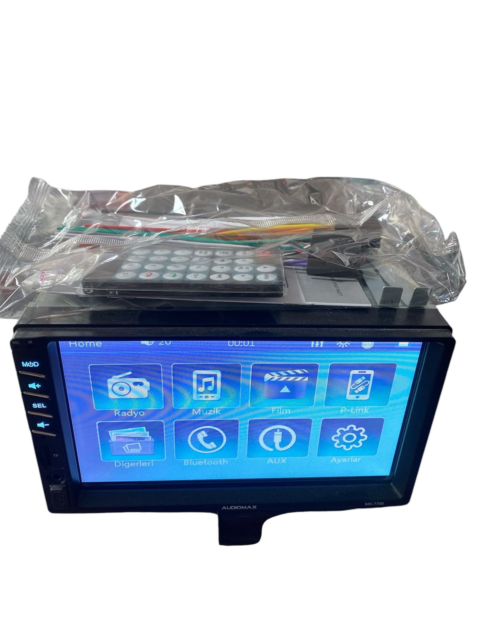 AUDİOMAX MX-7700 7" DOUBLE TEYP