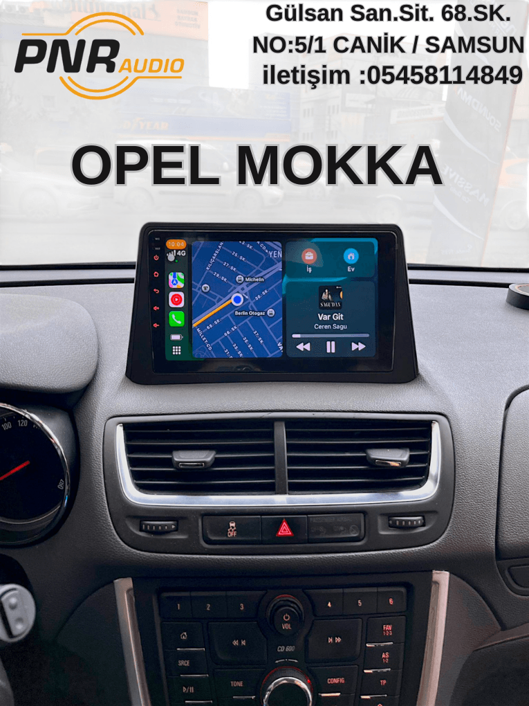 PNR MD479 OPEL MOKKA 2012-2016 9" MULTİMEDİA ÇERÇEVESİ