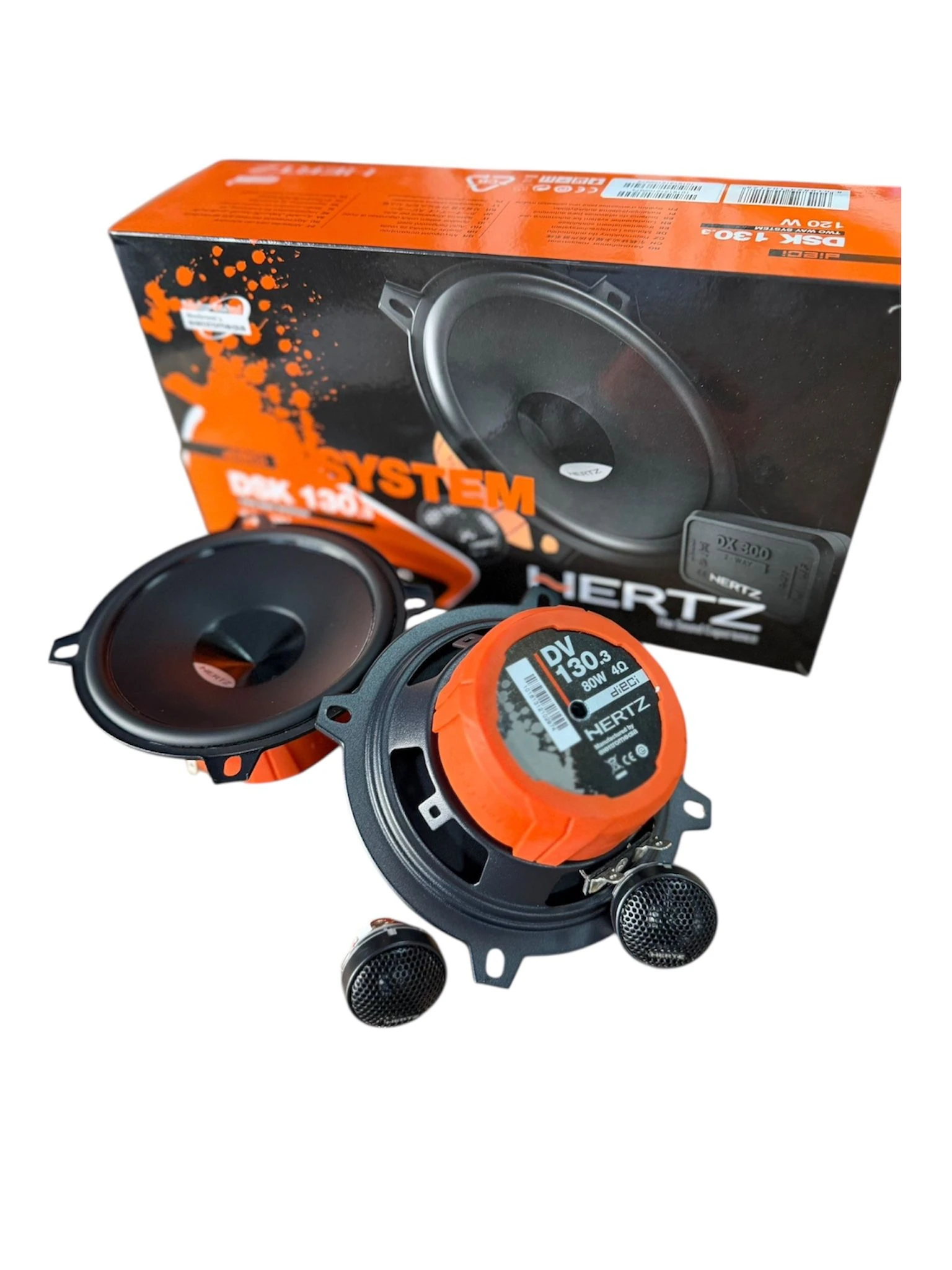 HERTZ DİECİ DSK-130 13CM COAXİAL TAKIMI