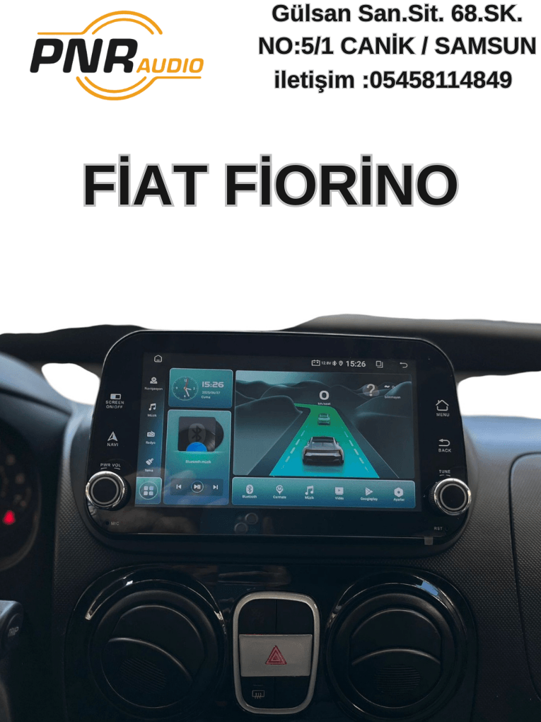 ARLOX FİAT FİORİNO 4RAM 64GB CARPLAY 7" MULTİMEDİA