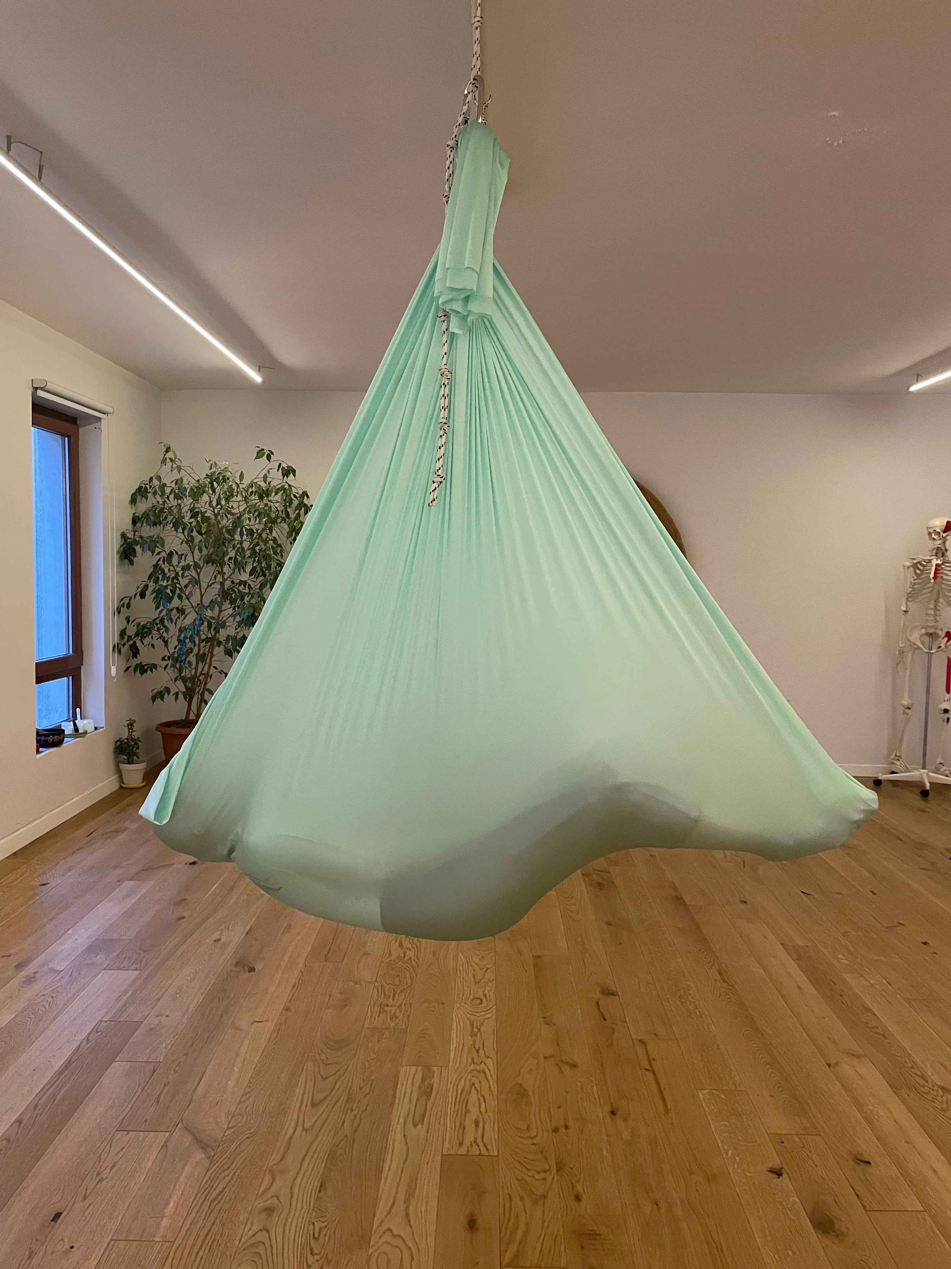 ESNEK Yoga Hamak – TURKUAZ