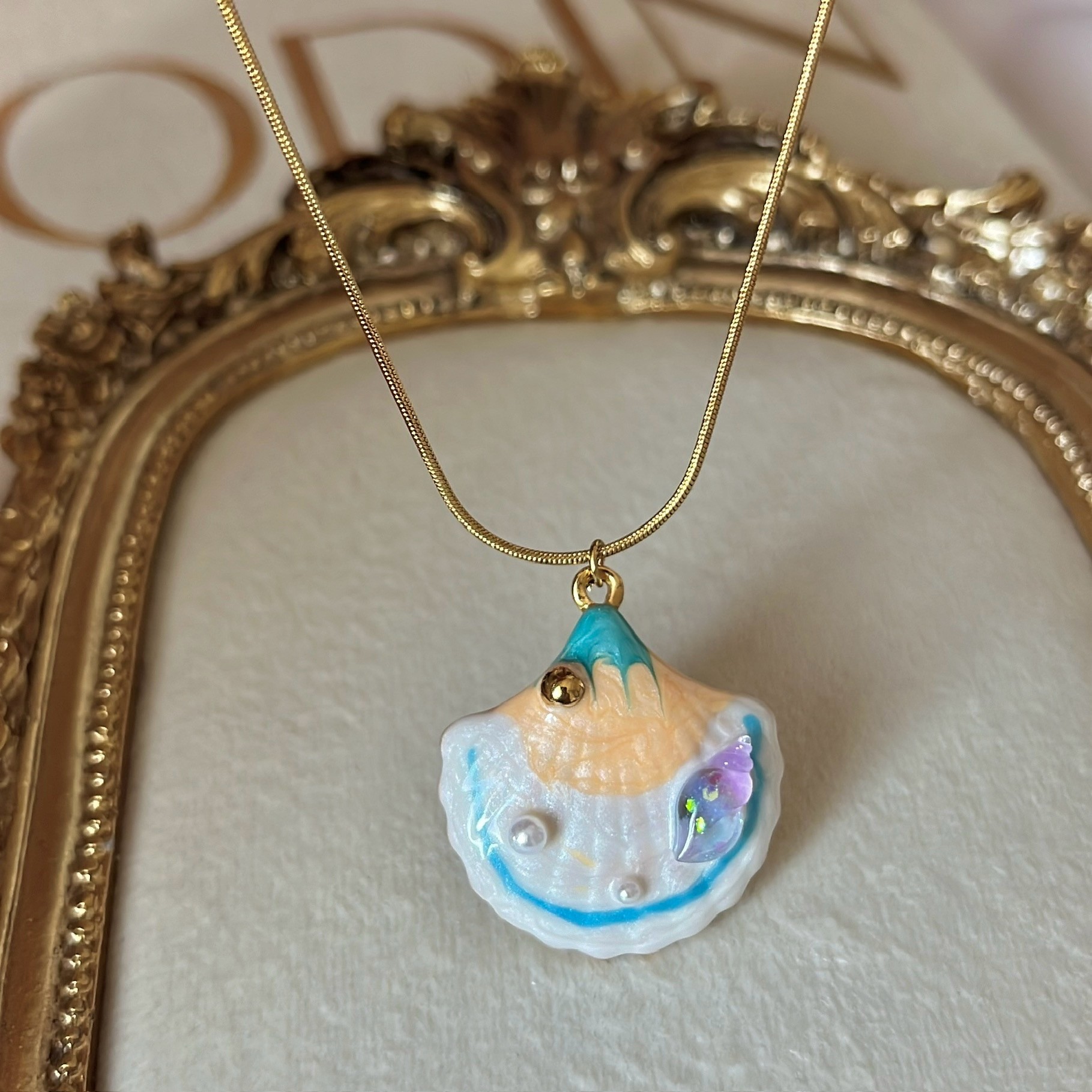 Çelik | Mermaid Fairytale Kolye