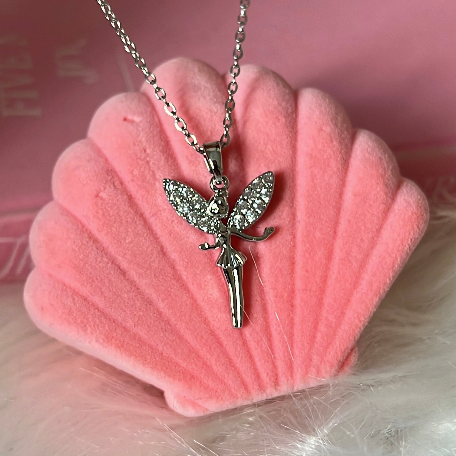 Çelik | Tinkerbell Kolye Silver