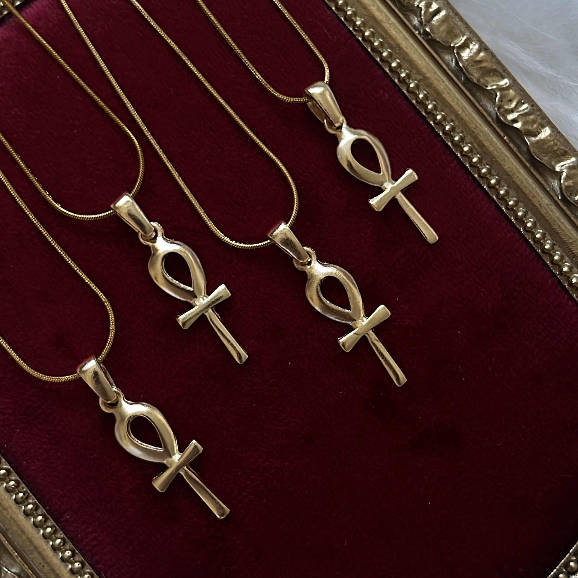 Vintage Ankh Kolye 