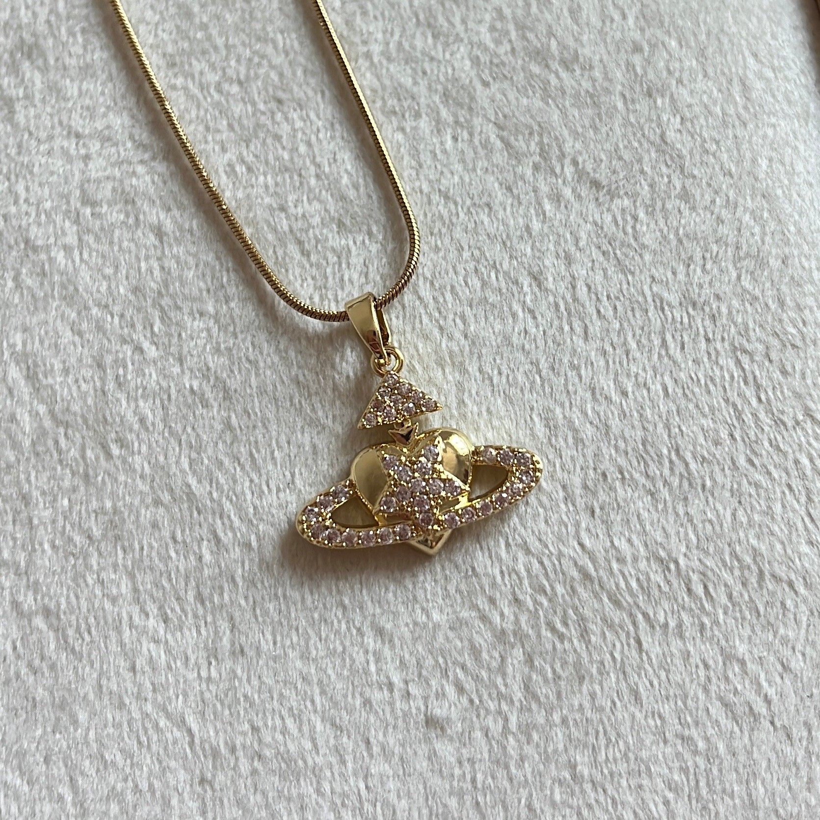 Çelik | Vivienne Heart Kolye