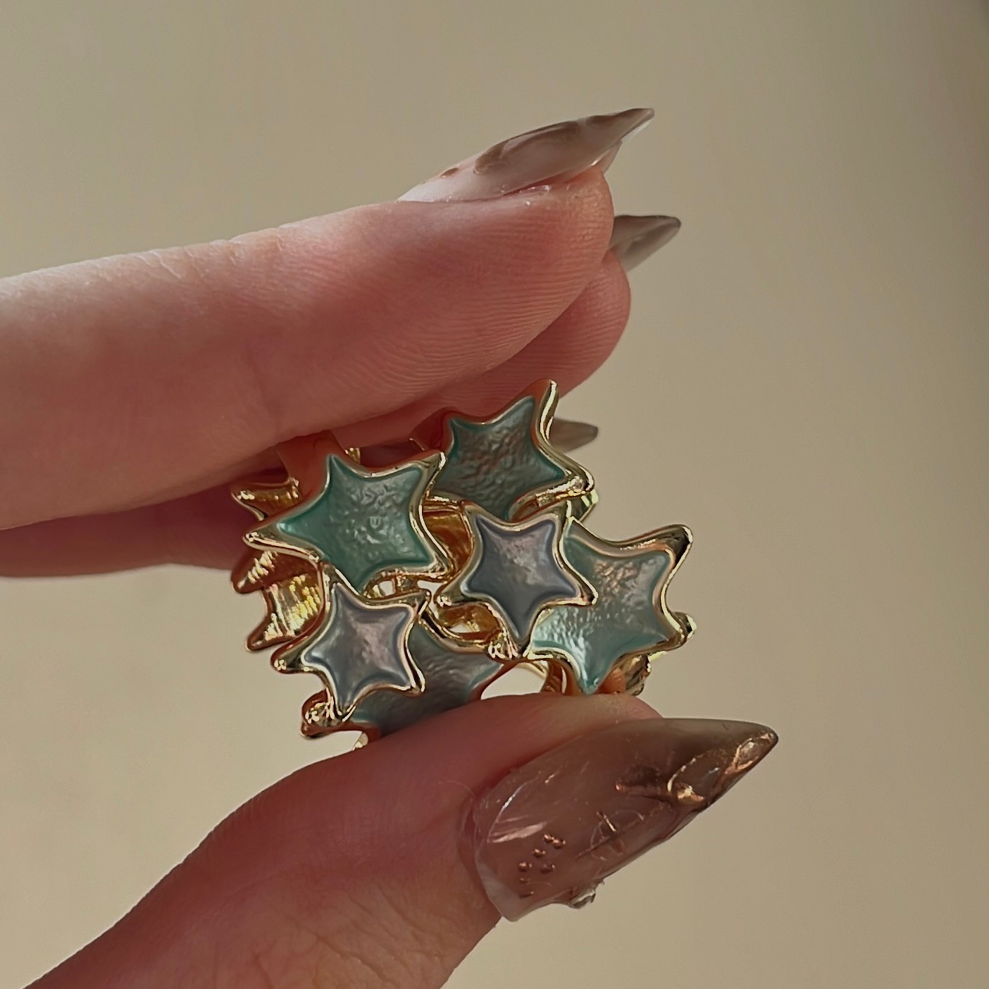 Blue Star Küpe