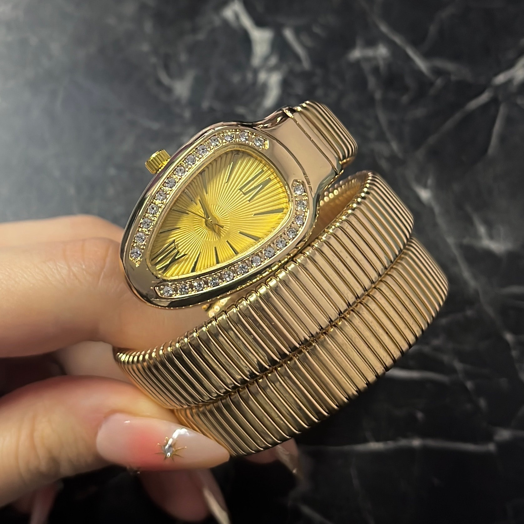Bvl Vintage Kasa Yılan Saat