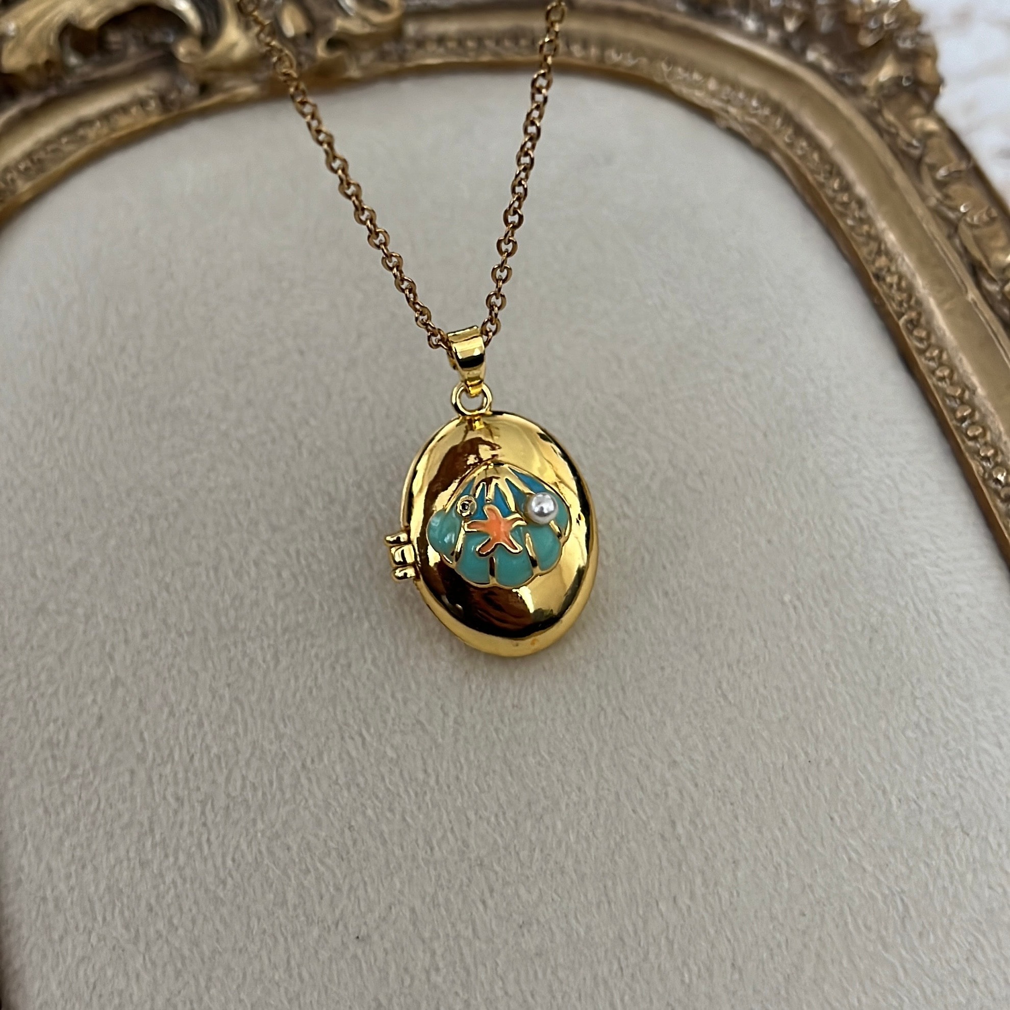 Çelik | Ariel’s Shell Anı Kolyesi