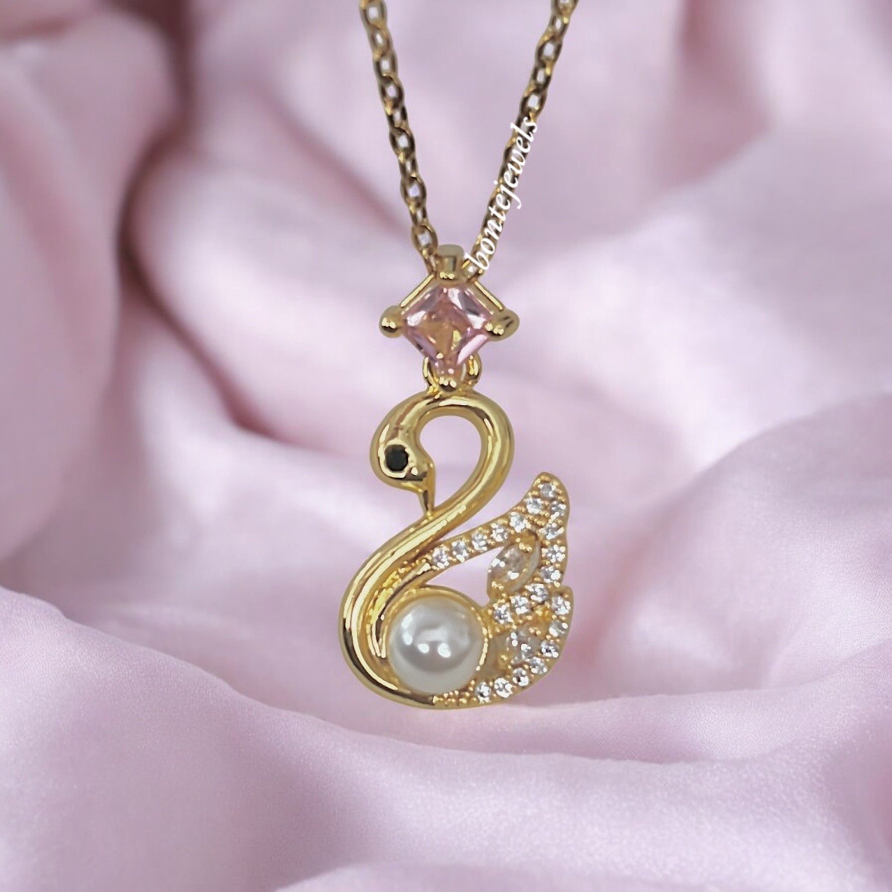 Çelik | Swan Pearl Kolye