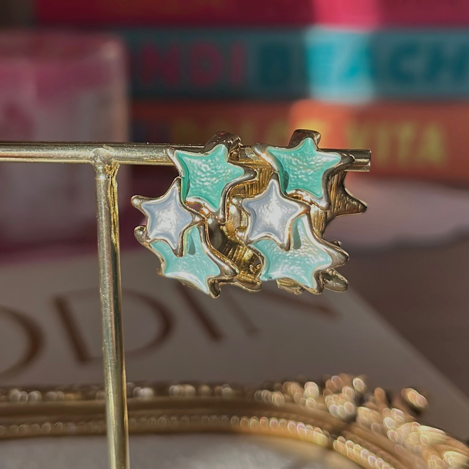 Blue Star Küpe