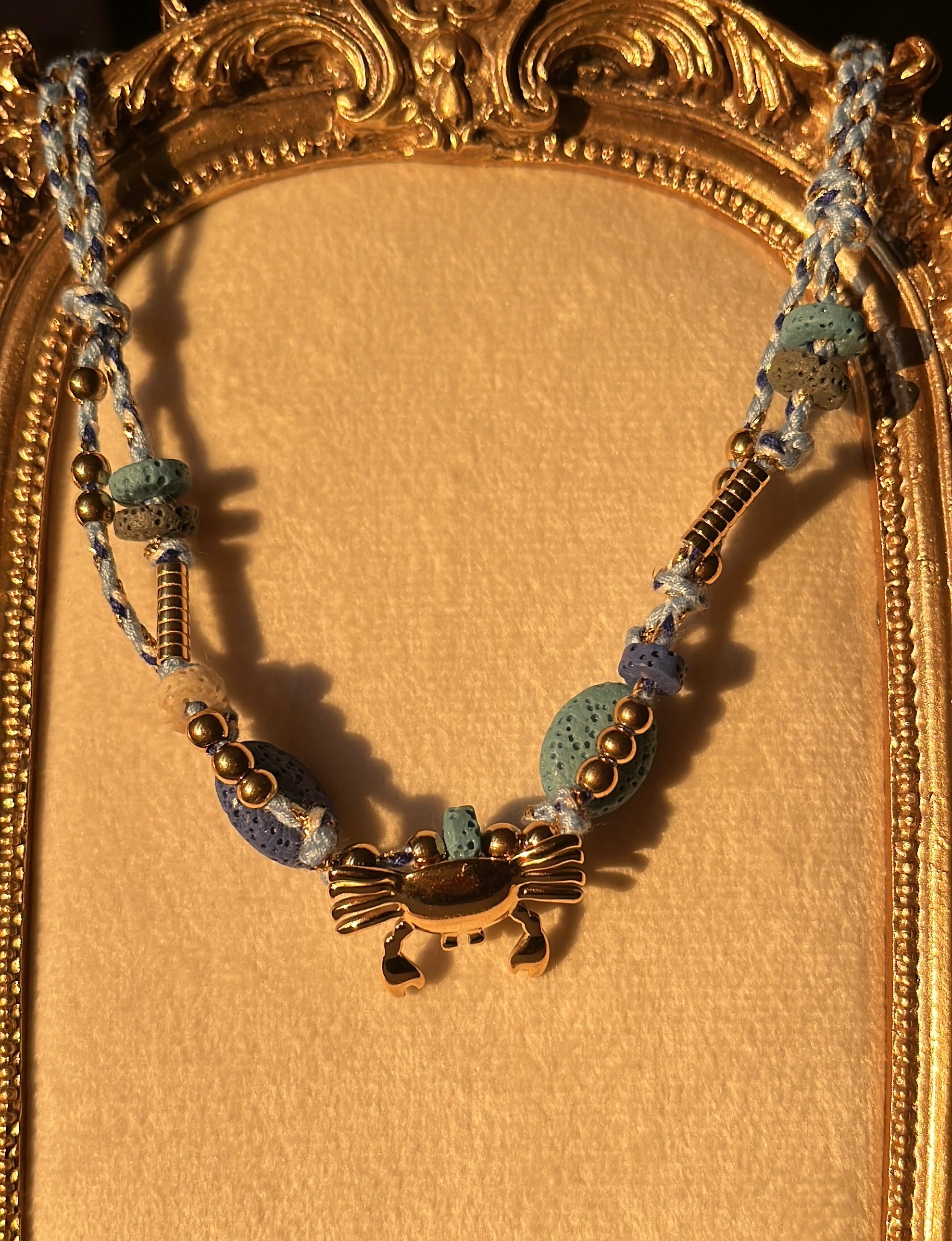 Mavi Yengeç Choker