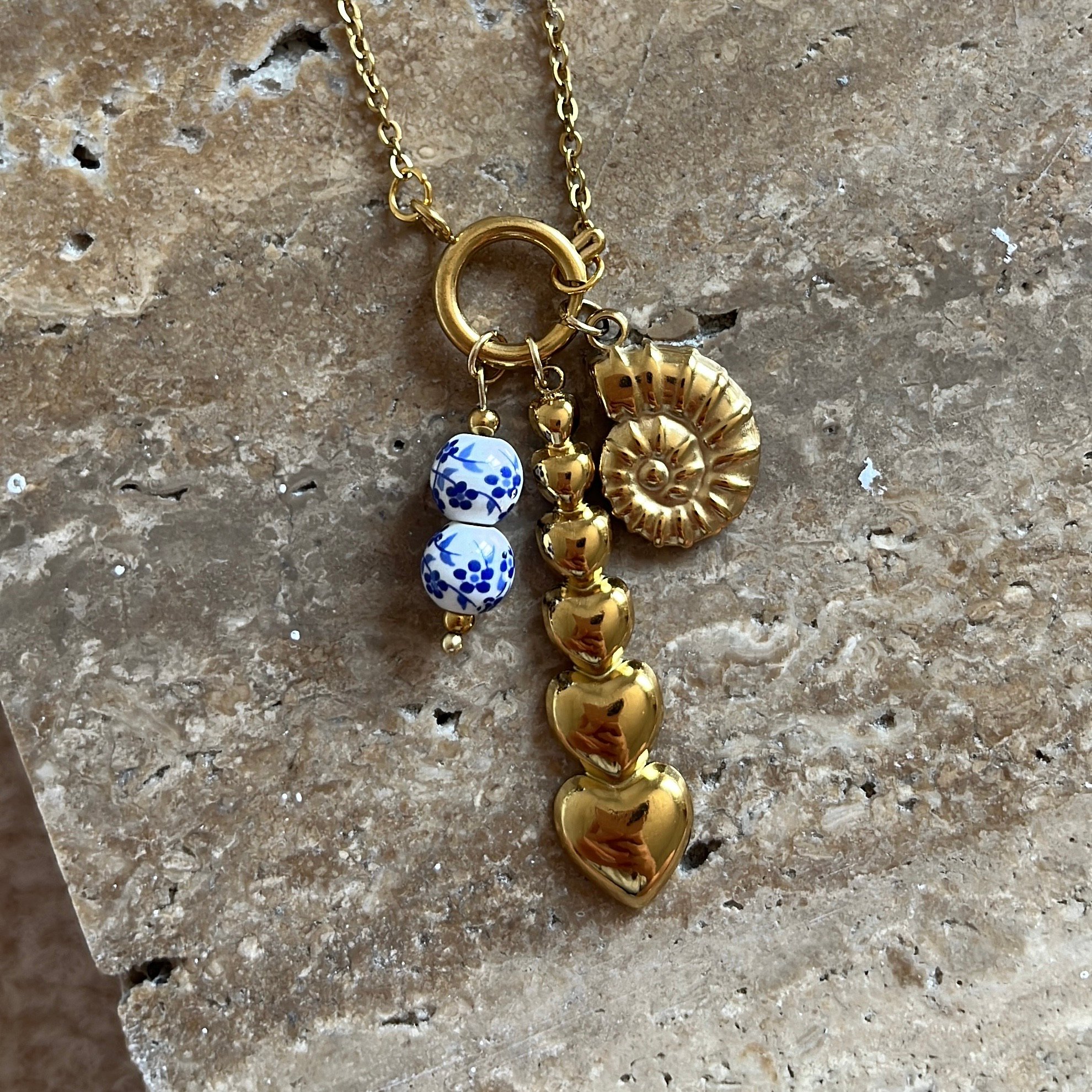 Çelik | Maribelle Charm Kolye
