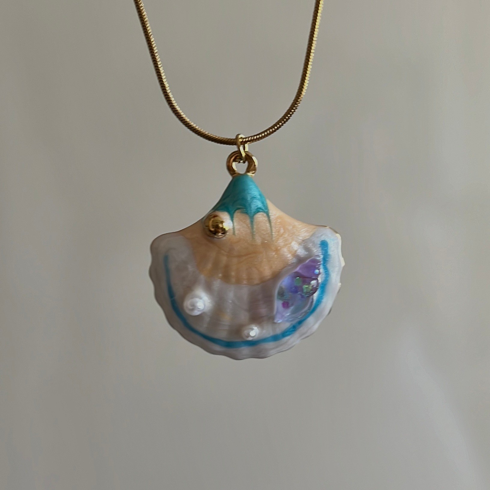 Çelik | Mermaid Fairytale Kolye