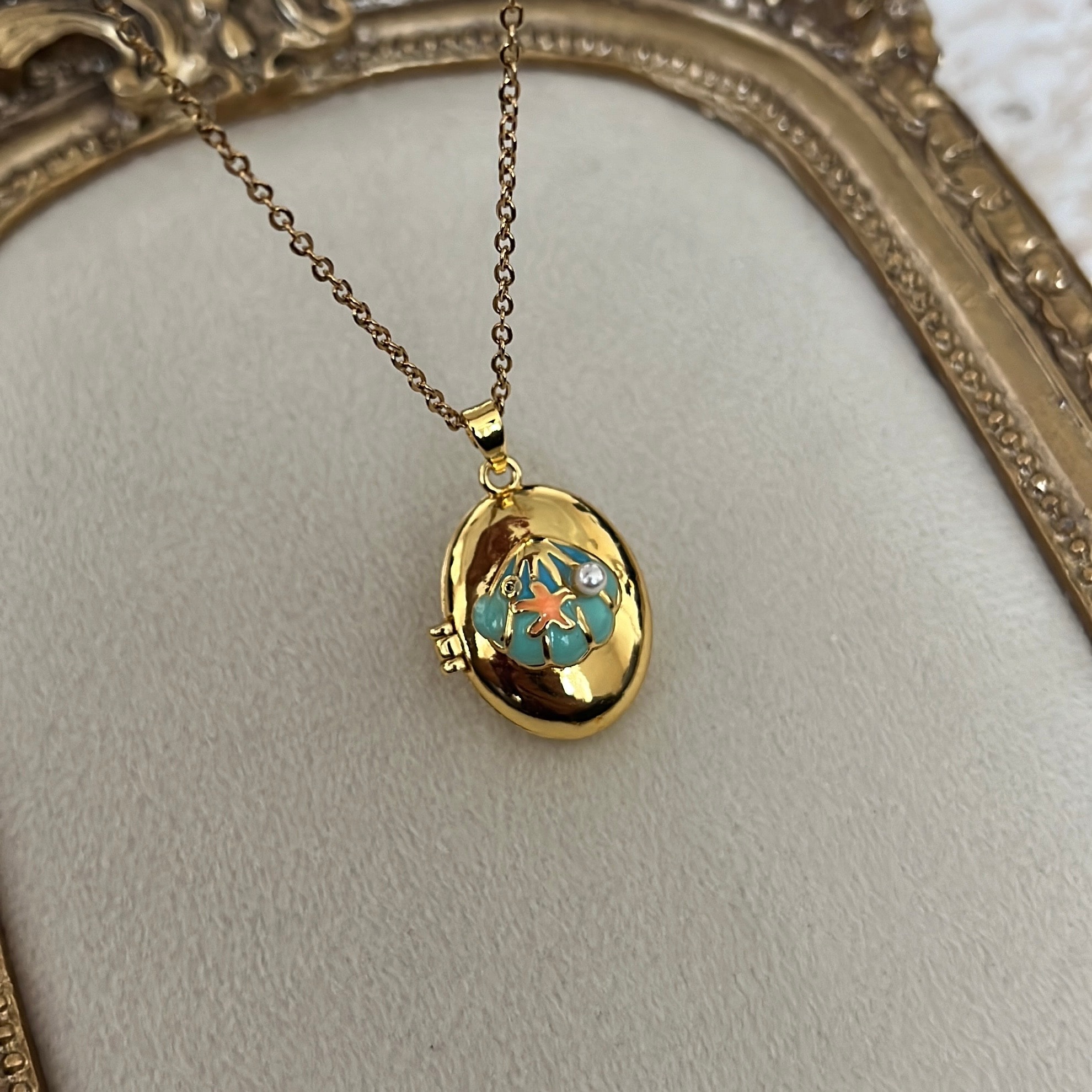 Çelik | Ariel’s Shell Anı Kolyesi