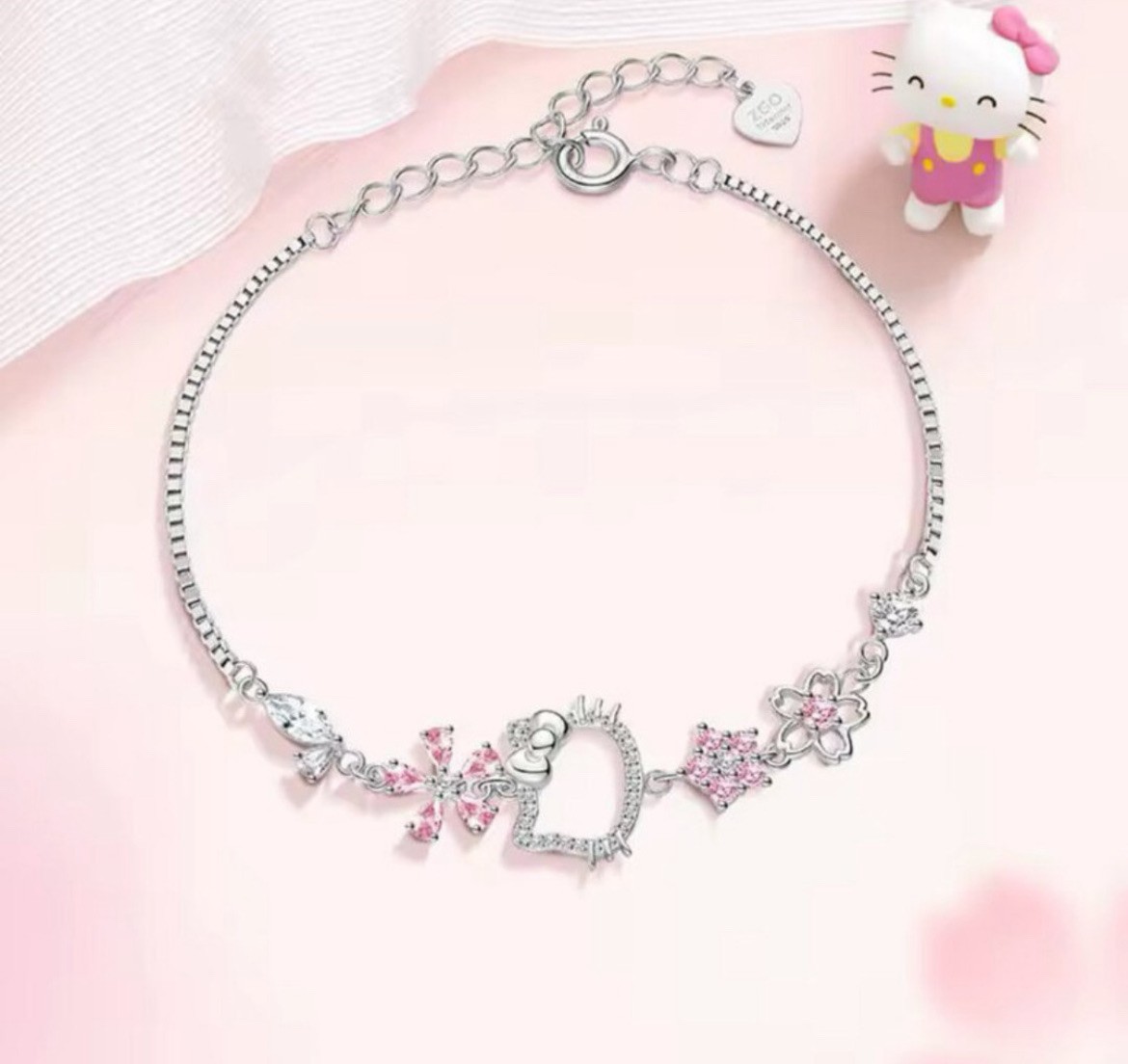 925s | Hello Kitty Sakura Bileklik