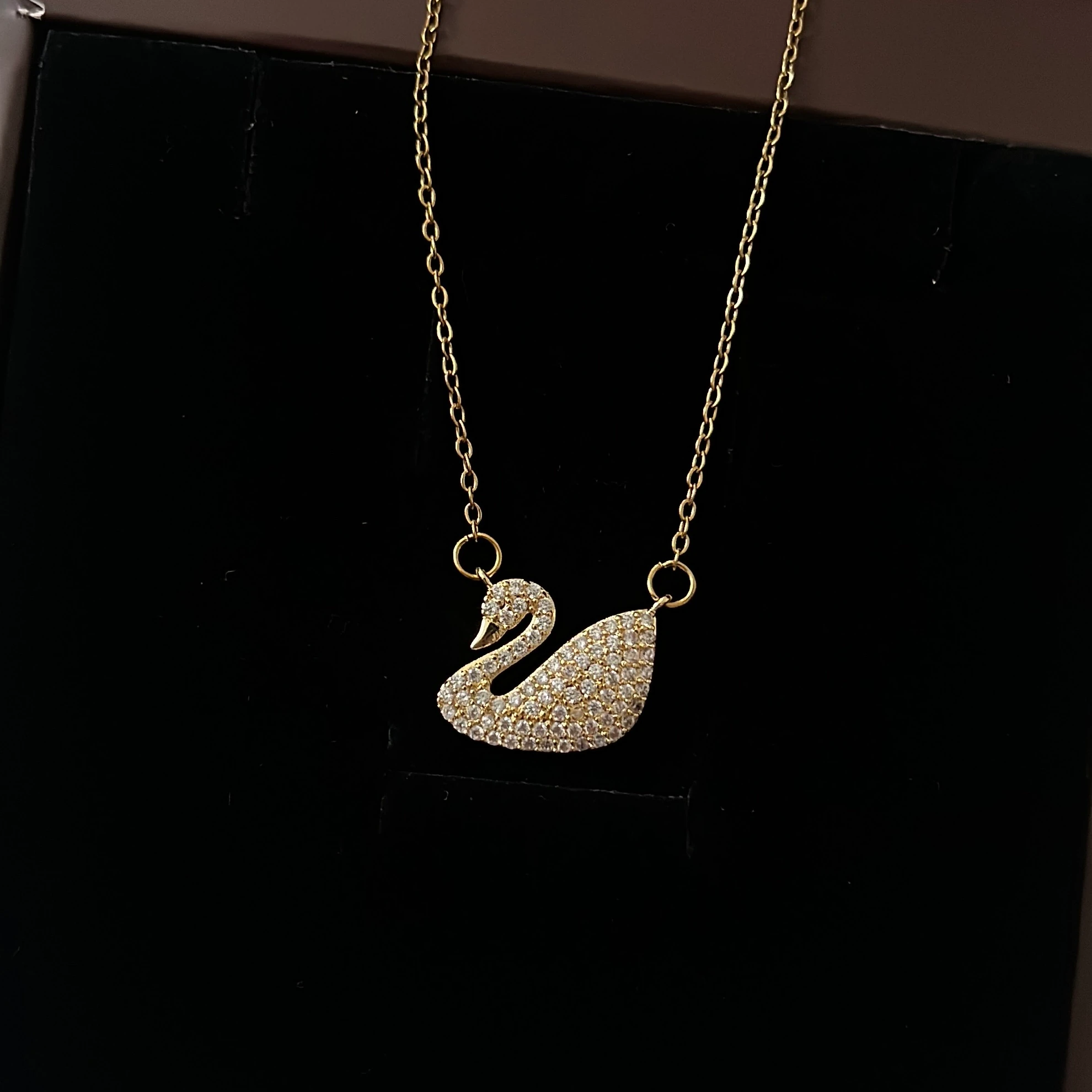 Çelik | Swr Gold Kuğu Kolye