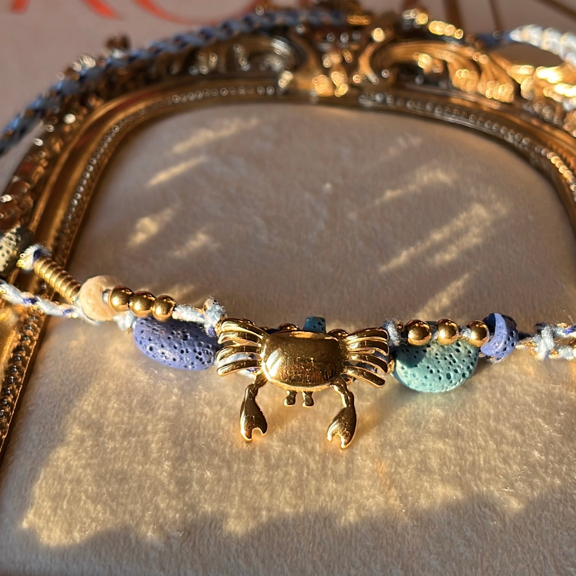 Mavi Yengeç Choker