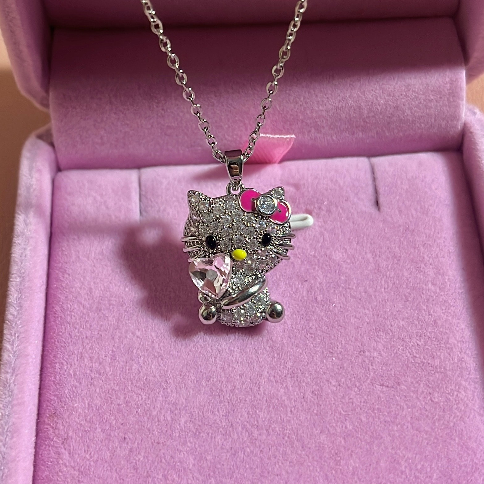 Çelik | Swr Hello Kitty Kolye Silver