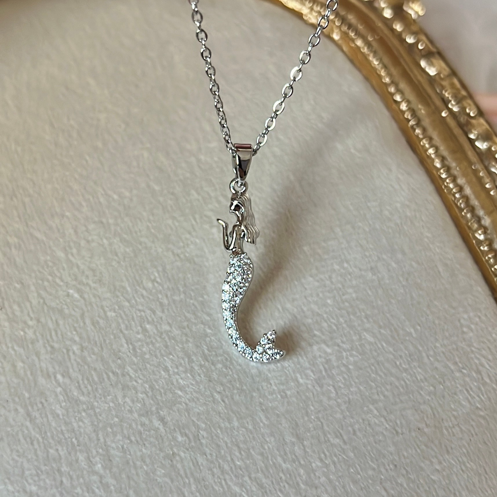 Çelik | Deniz Kızı Kolye Silver