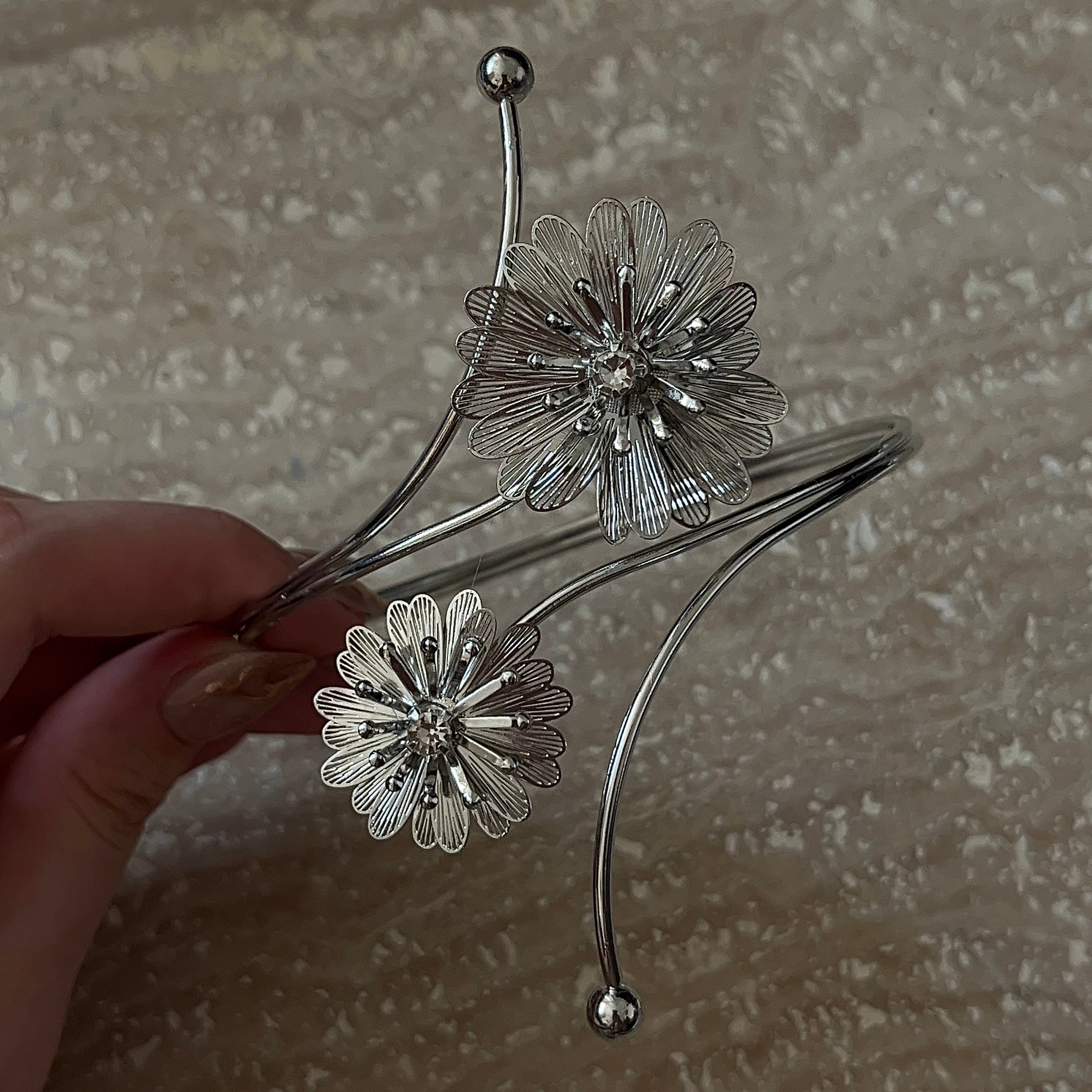 Kasımpatı Silver Armcuff Pazu Bilekliği