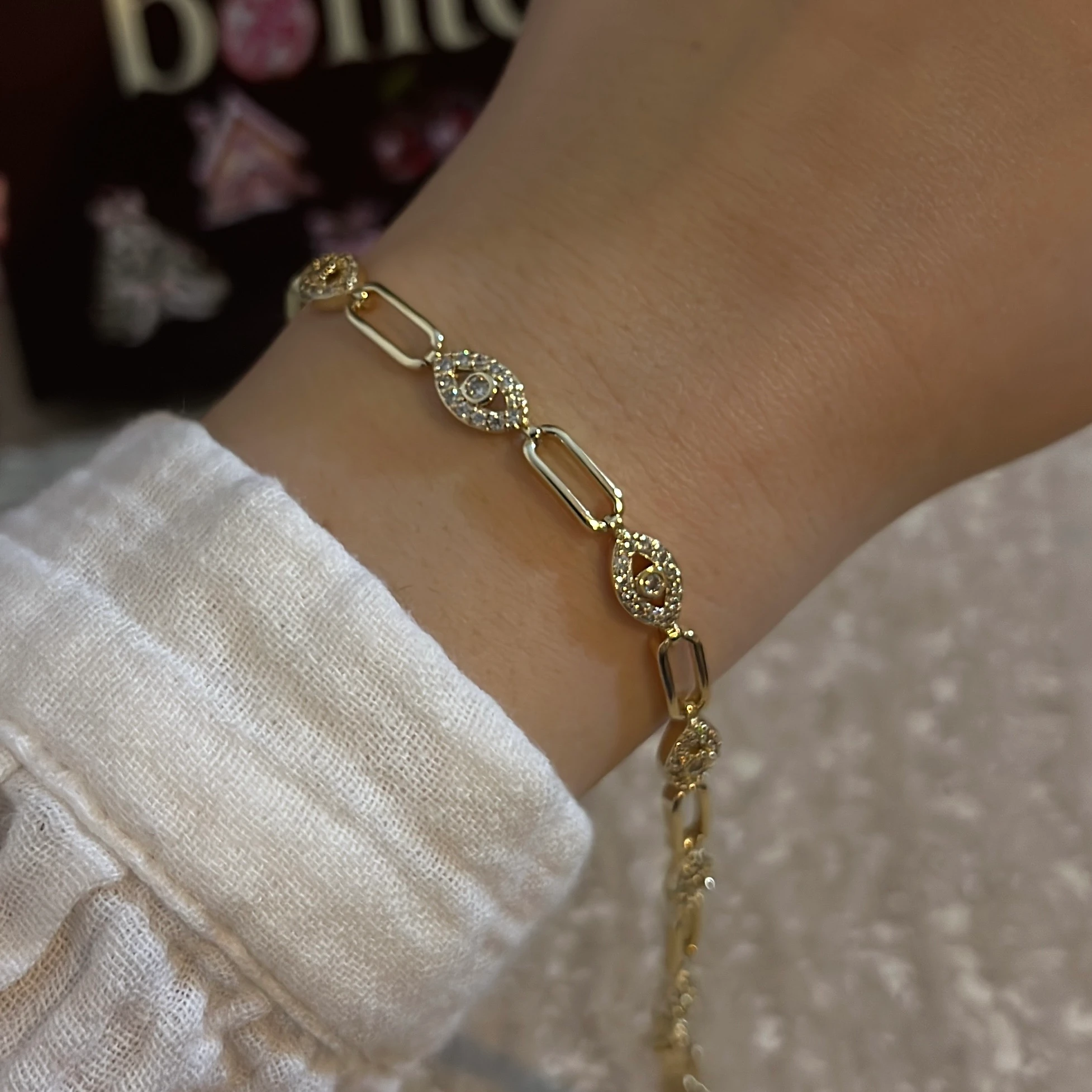 Xuping | Göz Bileklik Gold