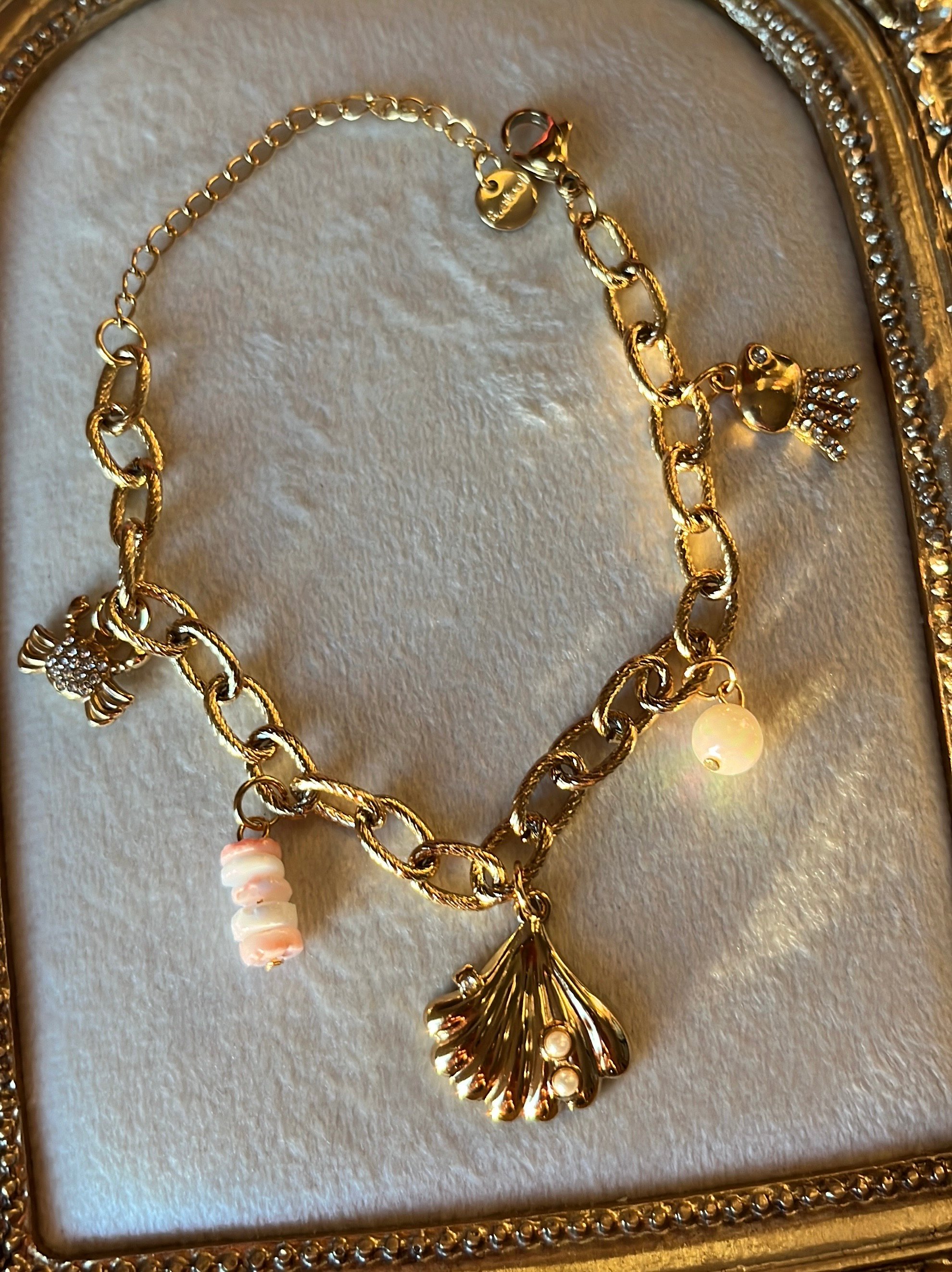 Çelik | Jellyfish Charm Bileklik
