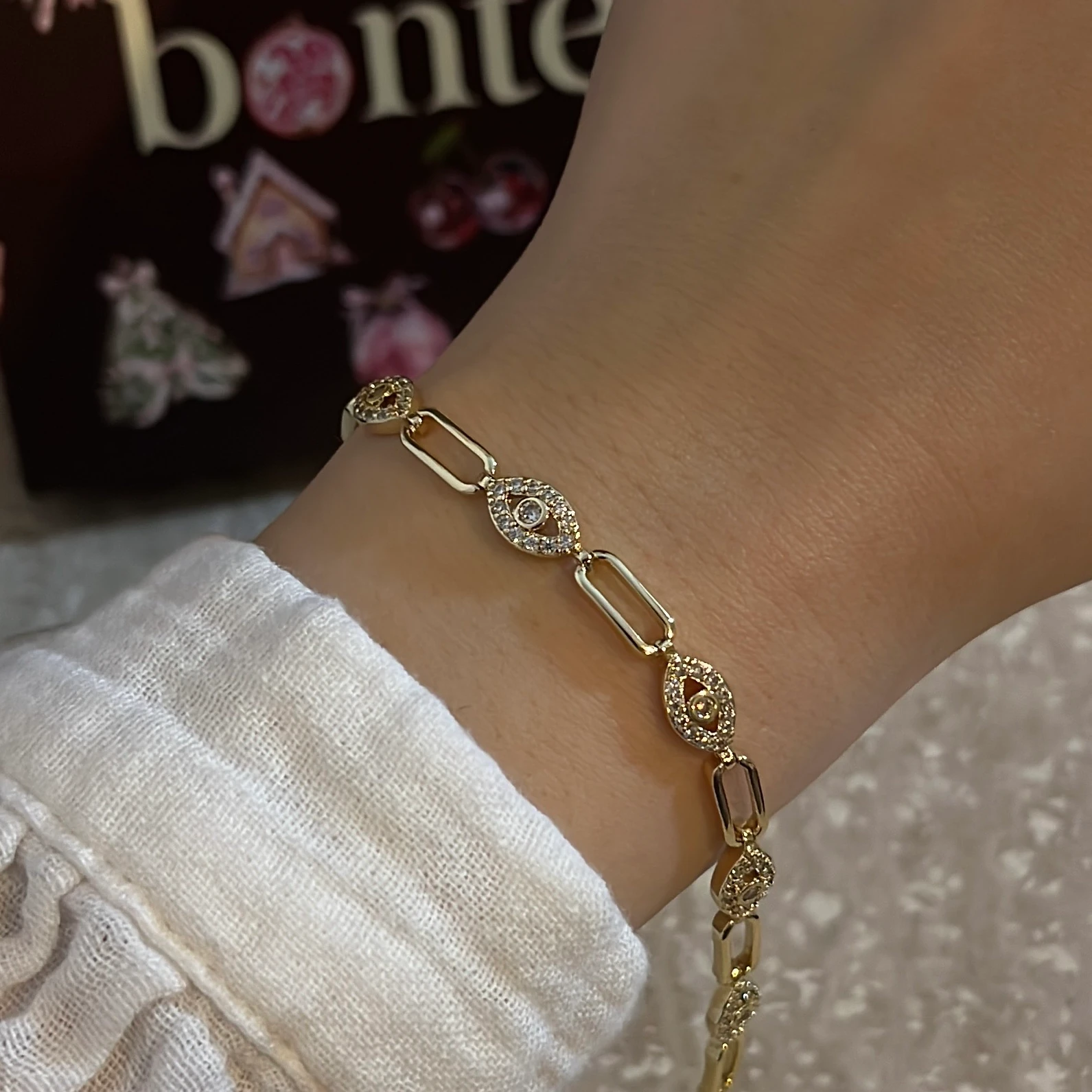 Xuping | Göz Bileklik Gold