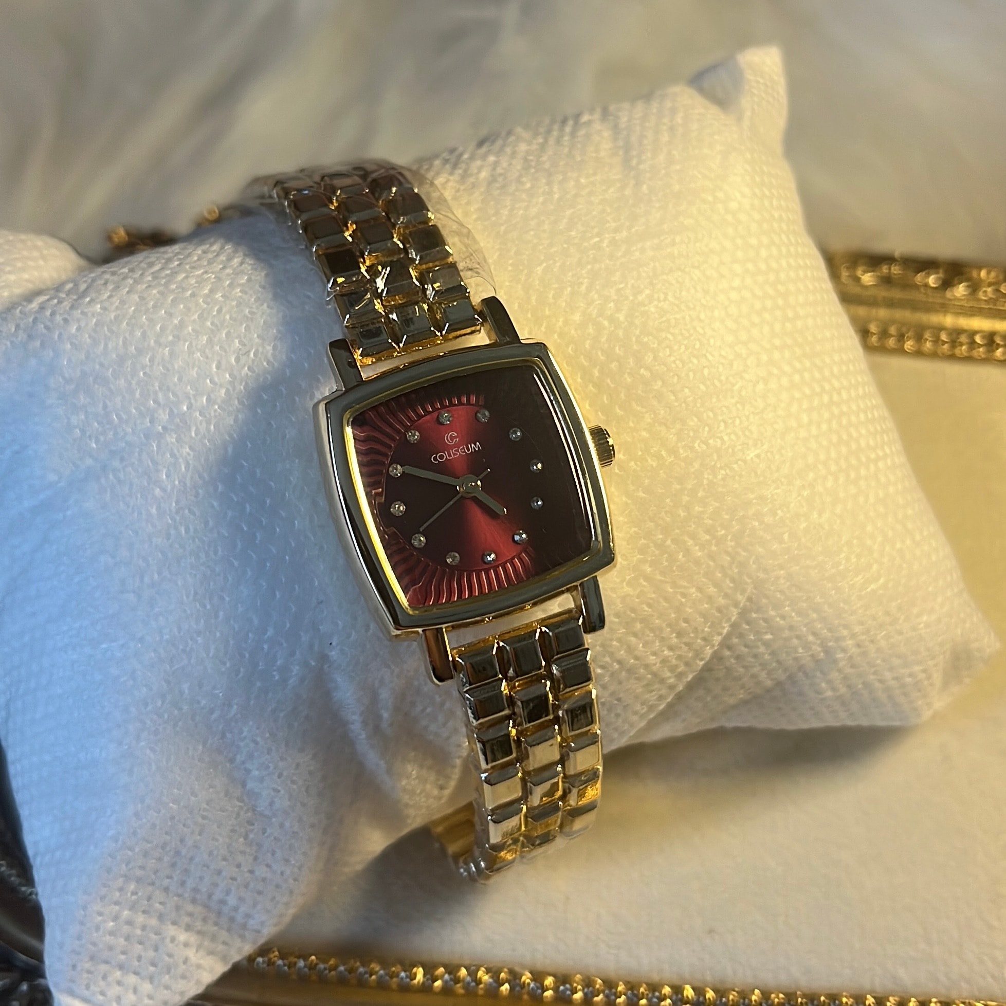 Çelik | Bordo Kasa Saat