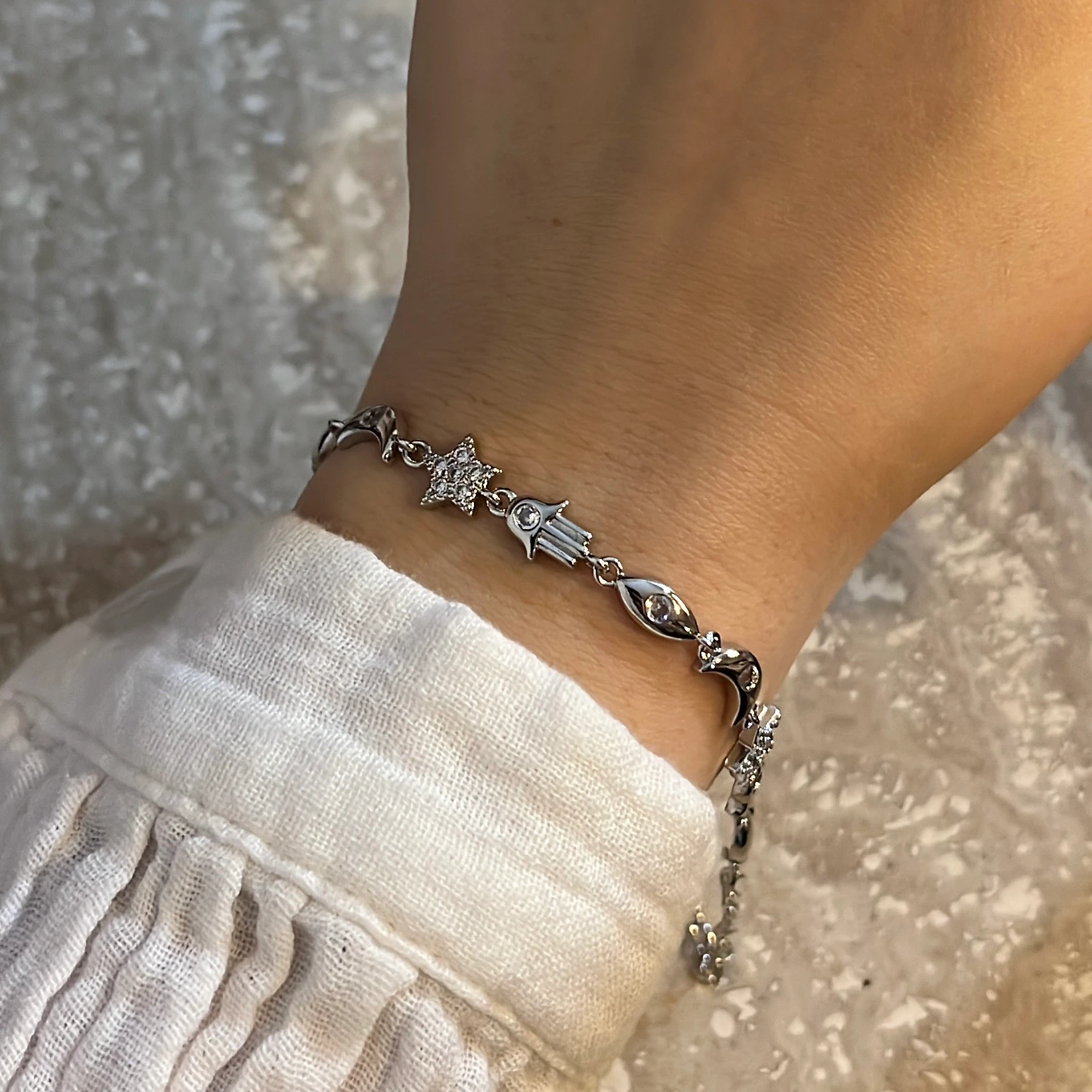 Çelik | Manifest Bileklik Silver