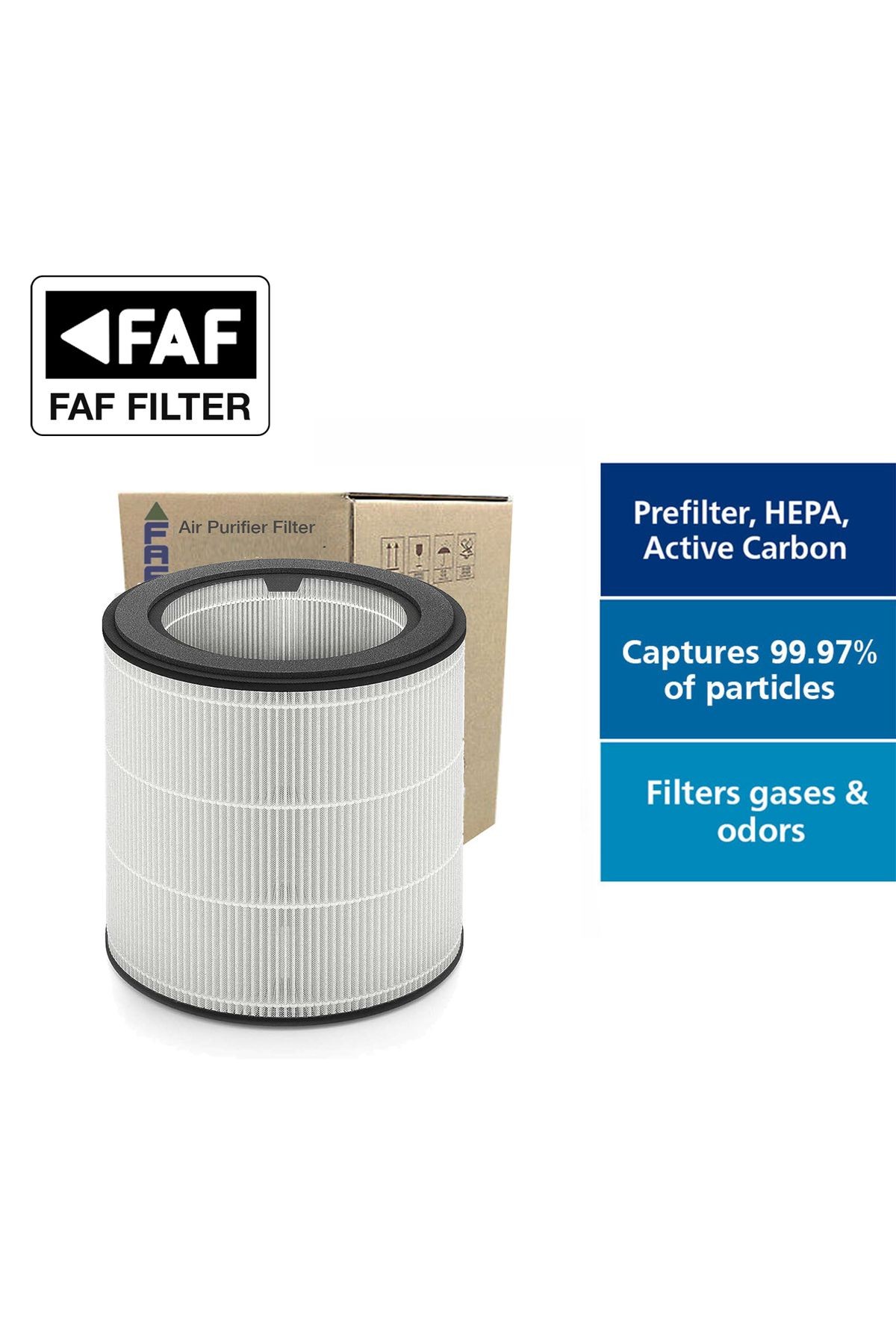 Faf True Cam Hepa Filtre, Philips FY0194/30 Filtre  800i, AC0850/11, AC0830, AC0817, AC0819, AC0820