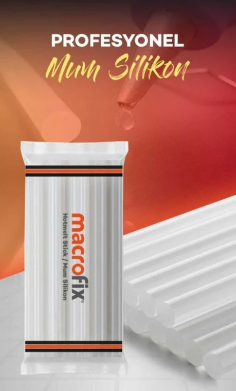 Macrofix 11,2 MM Kalın Mum Silikon  4 KG 