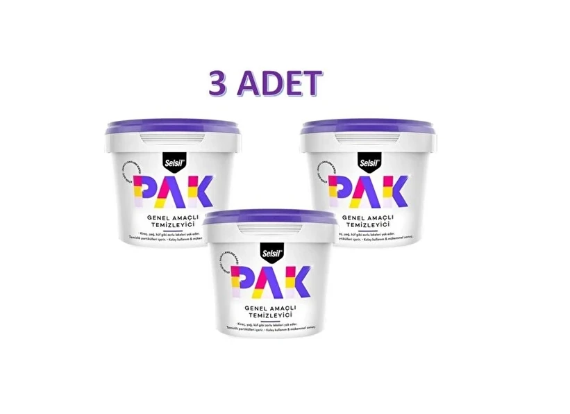 Selsil Pak Krem 500gr * 3 Adet