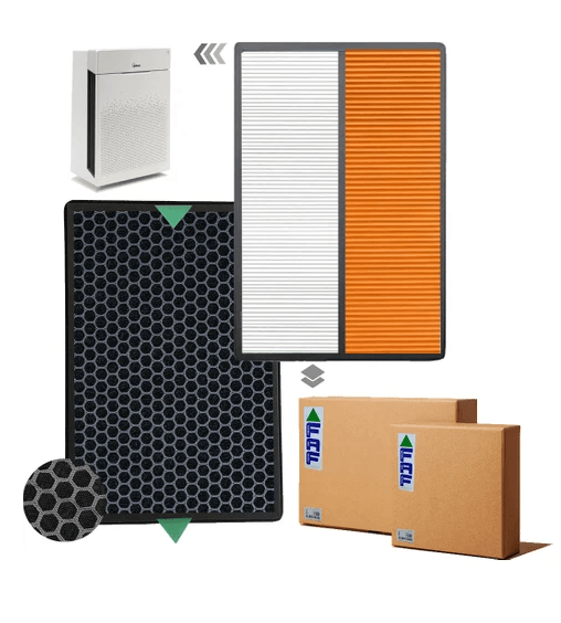 Faf / Winix Zero Pro Filtre Double Hepa Natural+Orange Filtresi