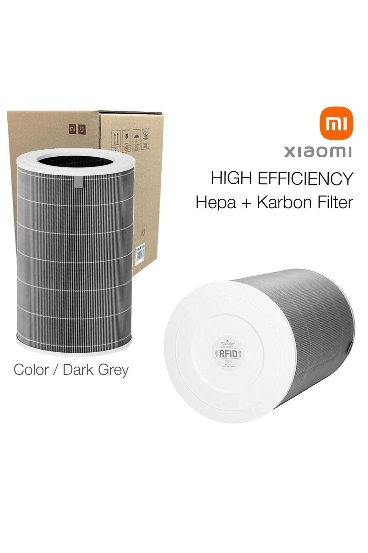 / Xiaomi uyumlu Mi Smart Air Purifier 4 Pro Gri Hepa Filtre Çipli