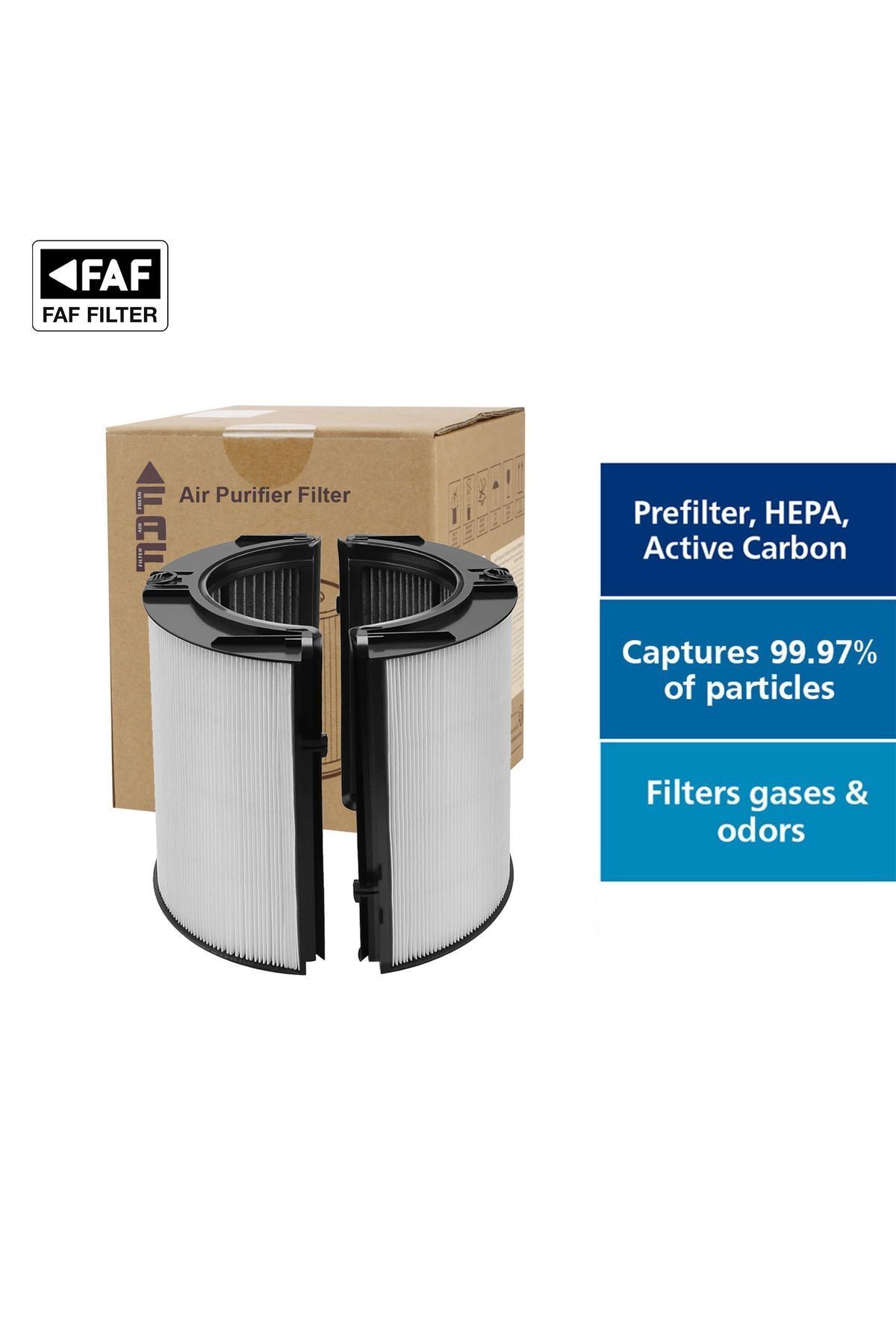 True Cam Hepa 360 Filtre Dyson Purifier Humidify+Cool Formaldehyde PH04 ile Uyumlu