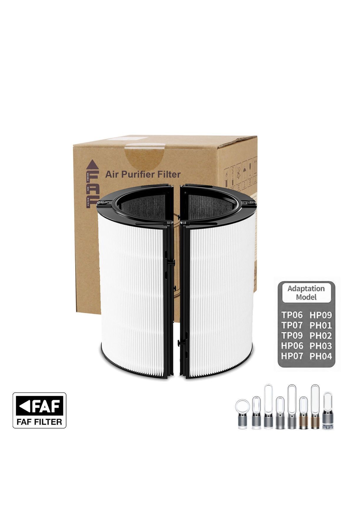 True Cam Hepa 360 Filtre Dyson Purifier Hot+Cool Formaldehyde HP09 ile Uyumlu