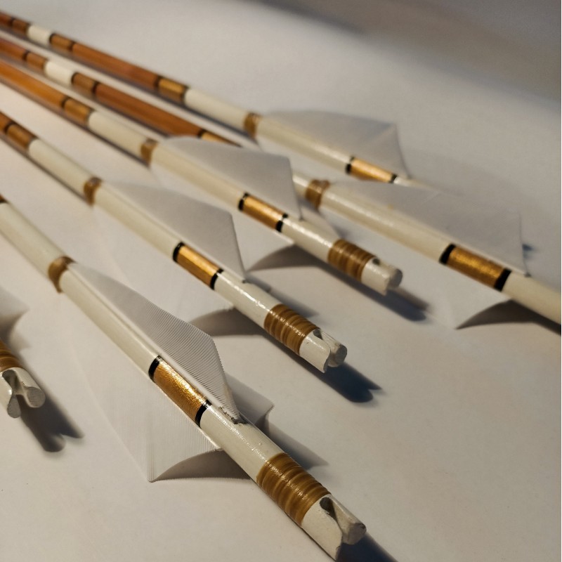 Premium Wooden Arrows for Heavy Bows, 11/32 (min. €10)