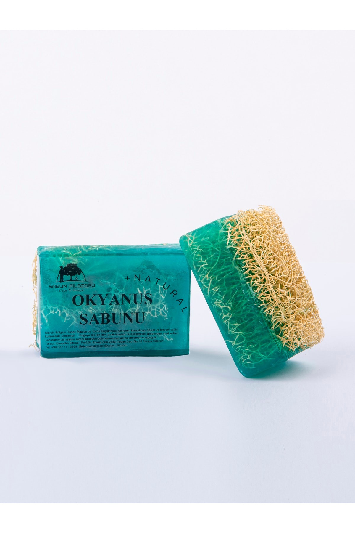 Ocean Soap (130gr. Extra Large Size with zucchini fibers)